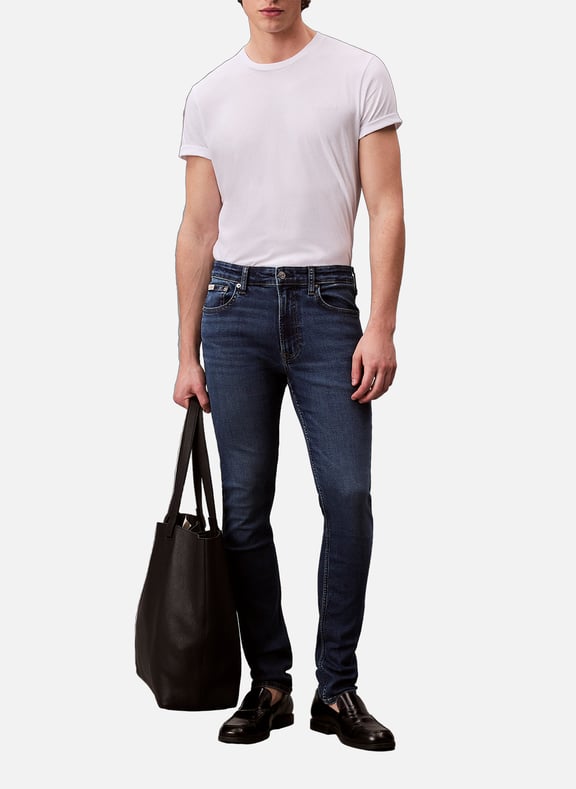 Jean Skinny Bleu by CALVIN KLEIN CALVIN KLEIN Jean Skinny Bleu