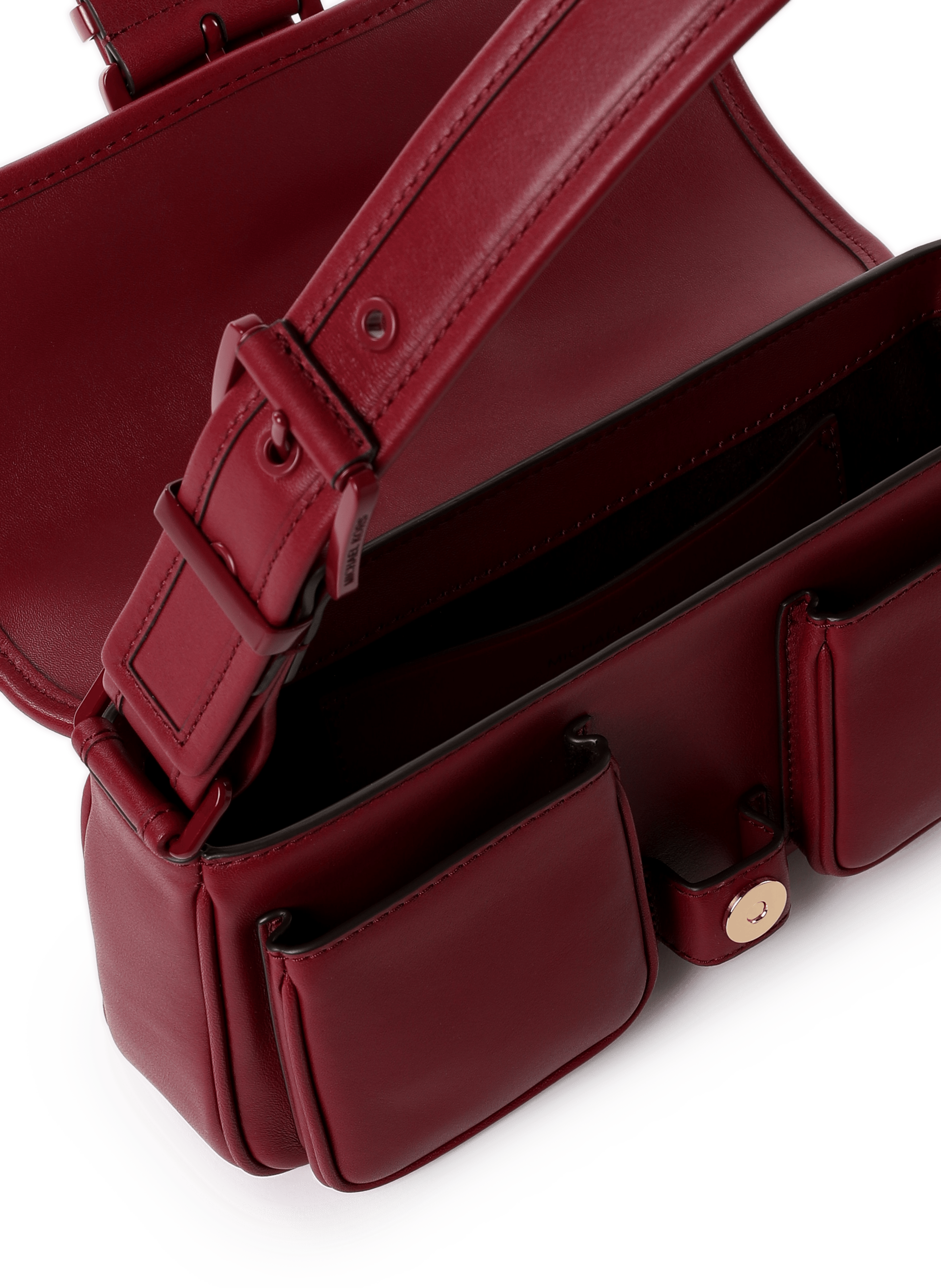 Cleo leather handbag MICHAEL KORS Red