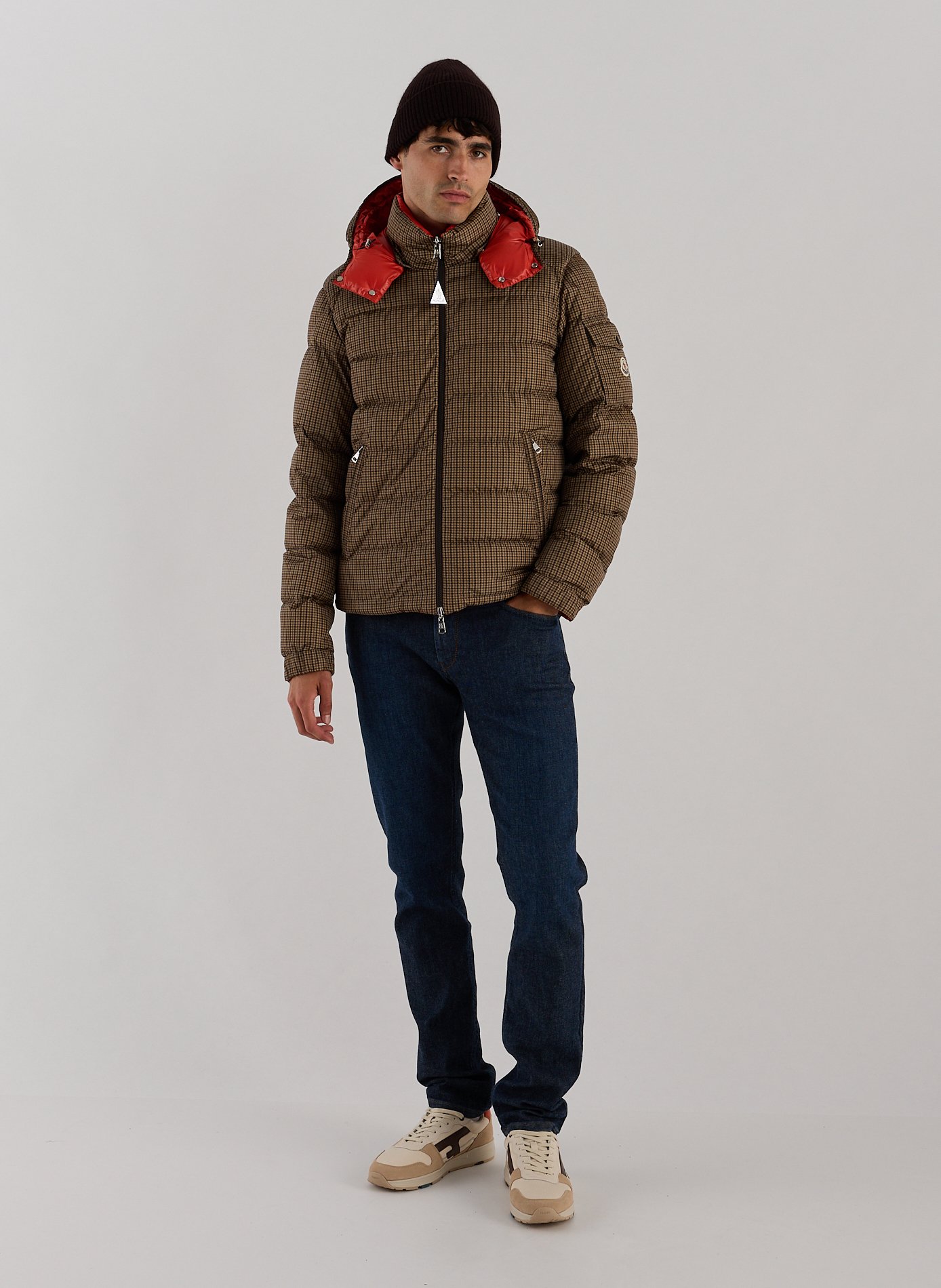 Logo beanie MACKIE Brown