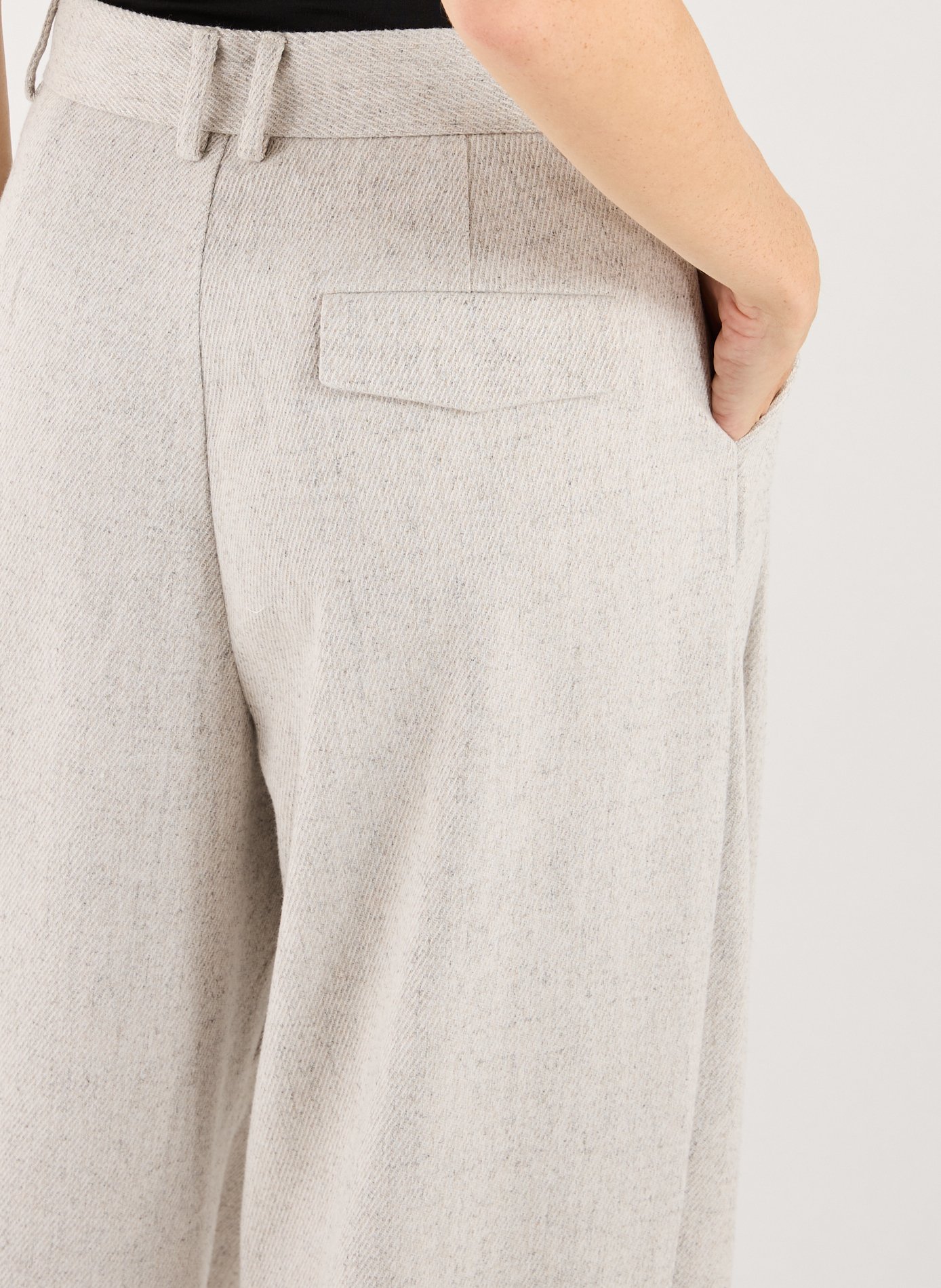 Pantalon large VIKTORIA CHAN Gris