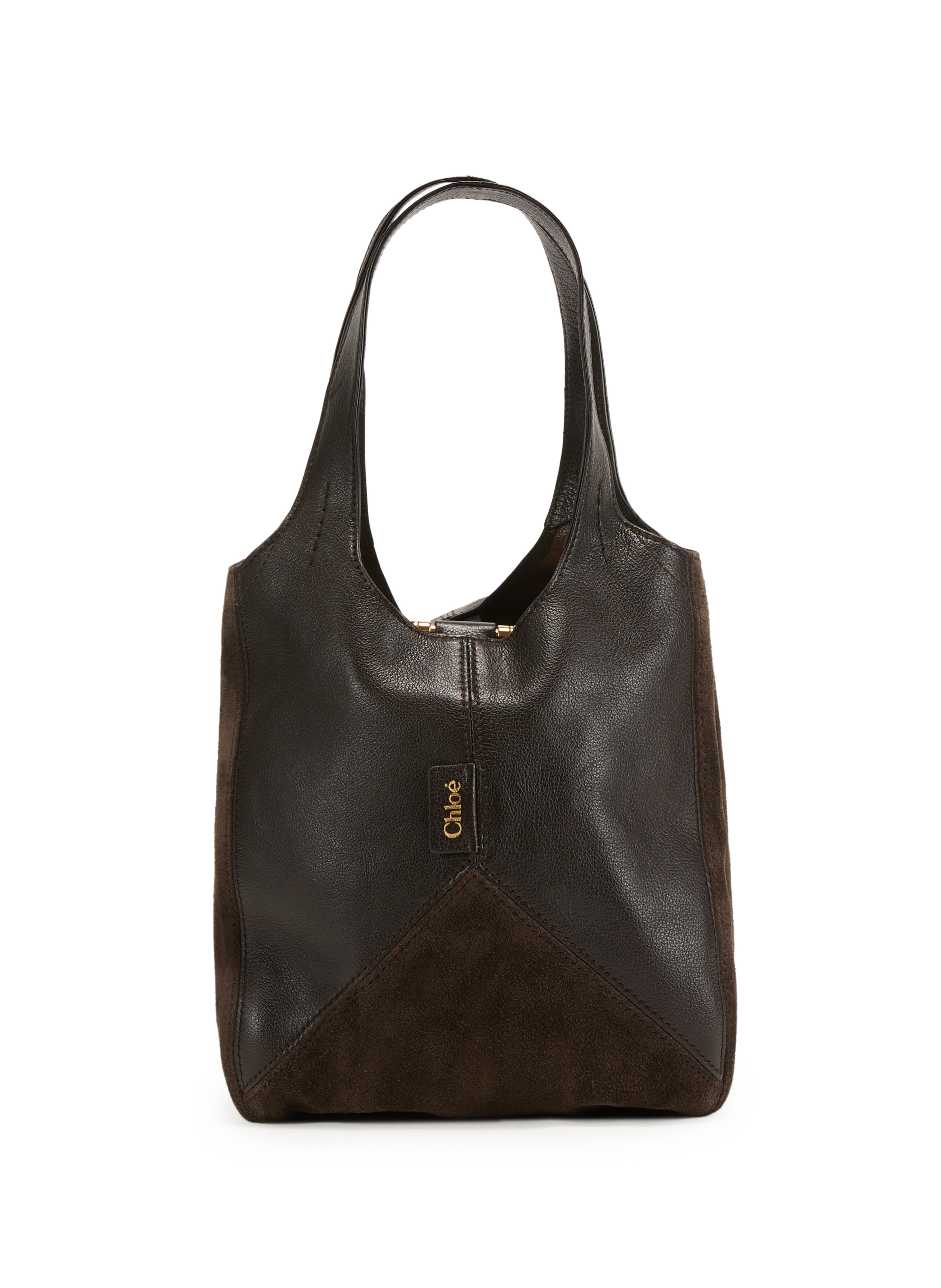 CHLOÉ Leather bag Brown