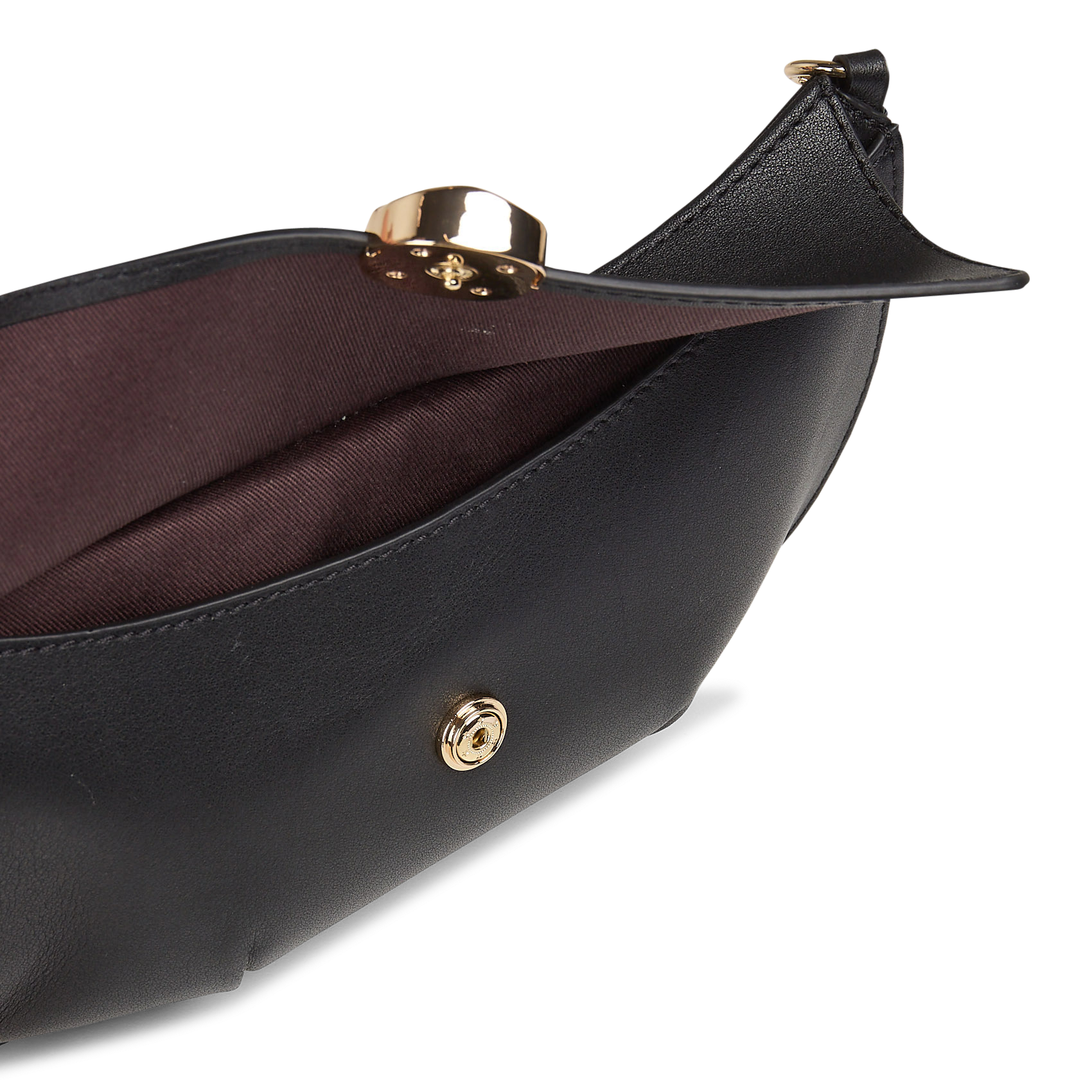 Sac bandoulière en cuir aloyse CLAUDIE PIERLOT Noir