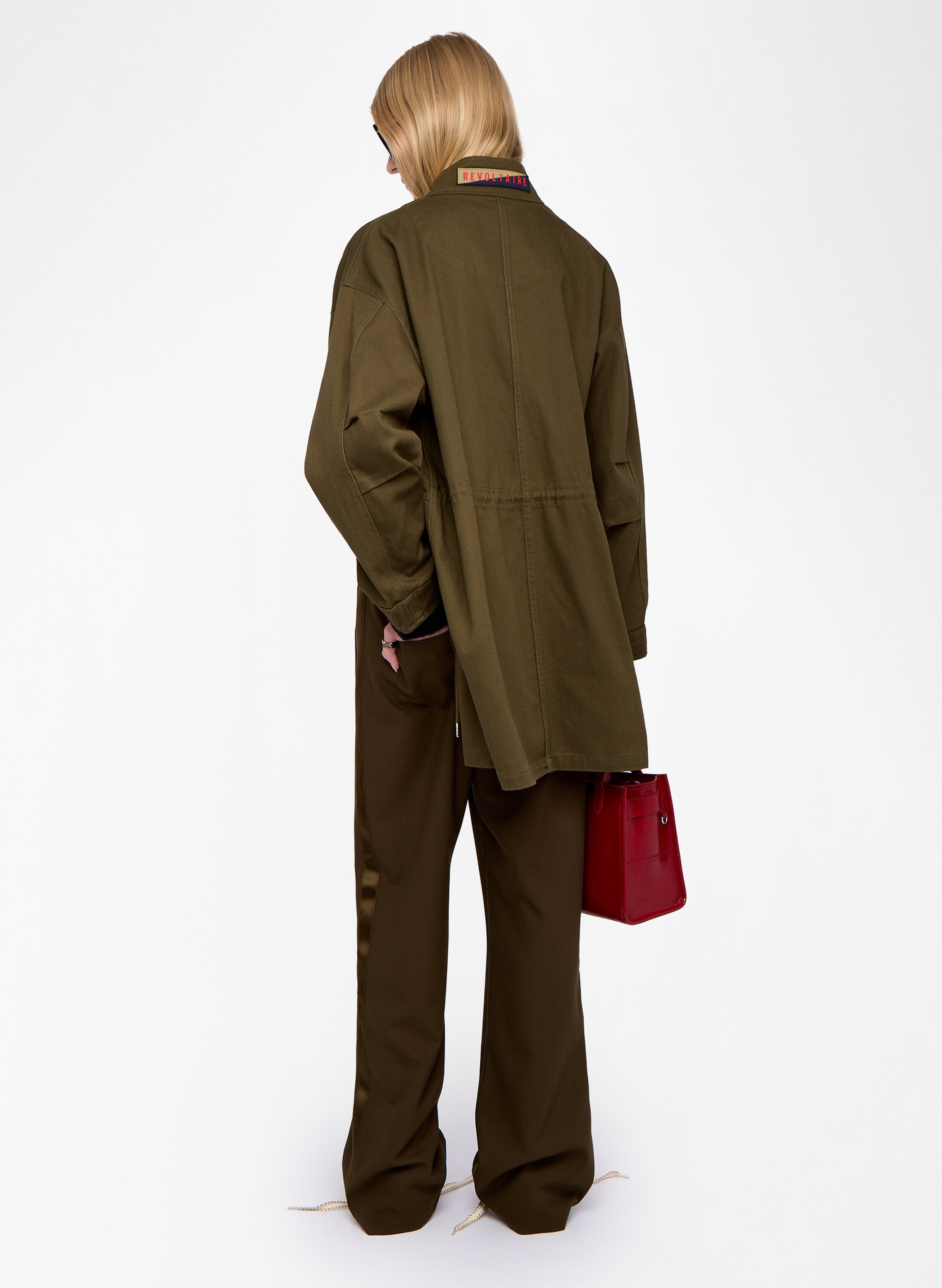 Pantalon droit poma ZADIG&VOLTAIRE Vert