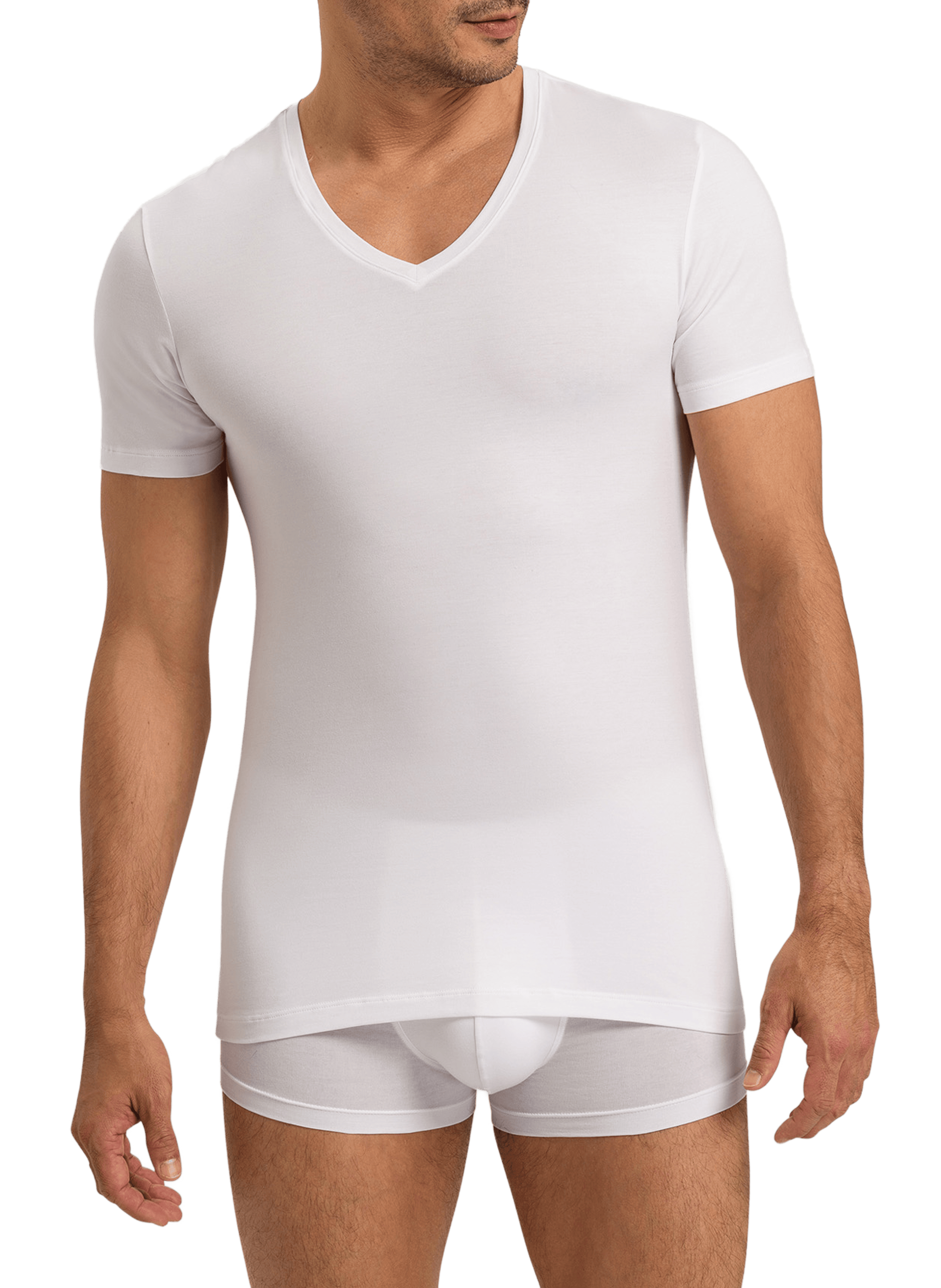 HANRO Cotton T-shirt White