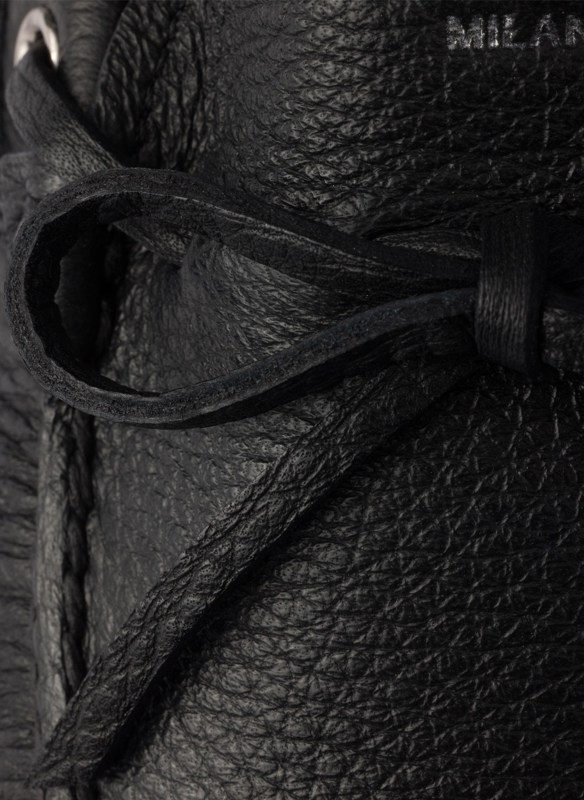 Mocassin en cuir PRADA Noir