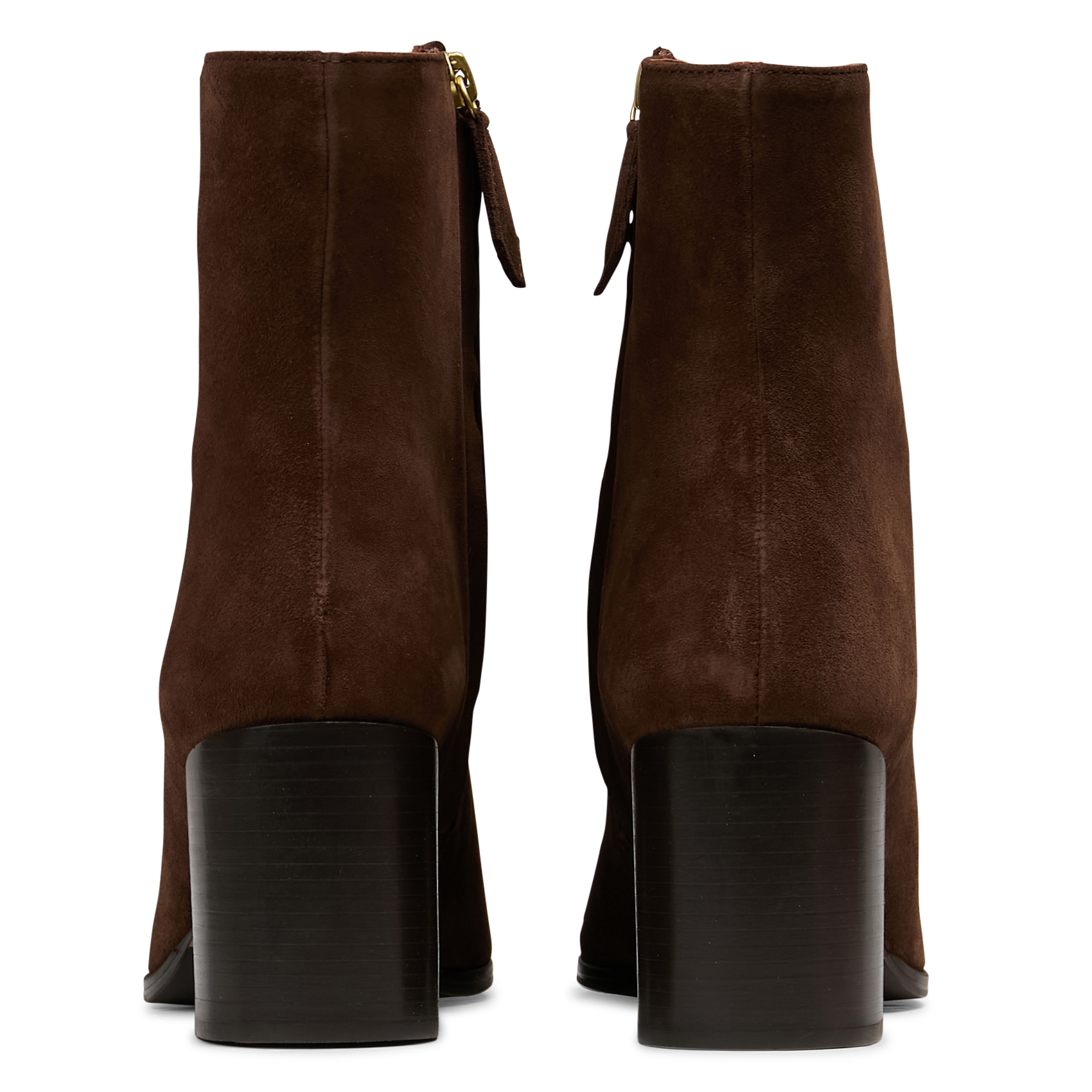 Bottines à talons en cuir n°670 RIVECOUR Noir