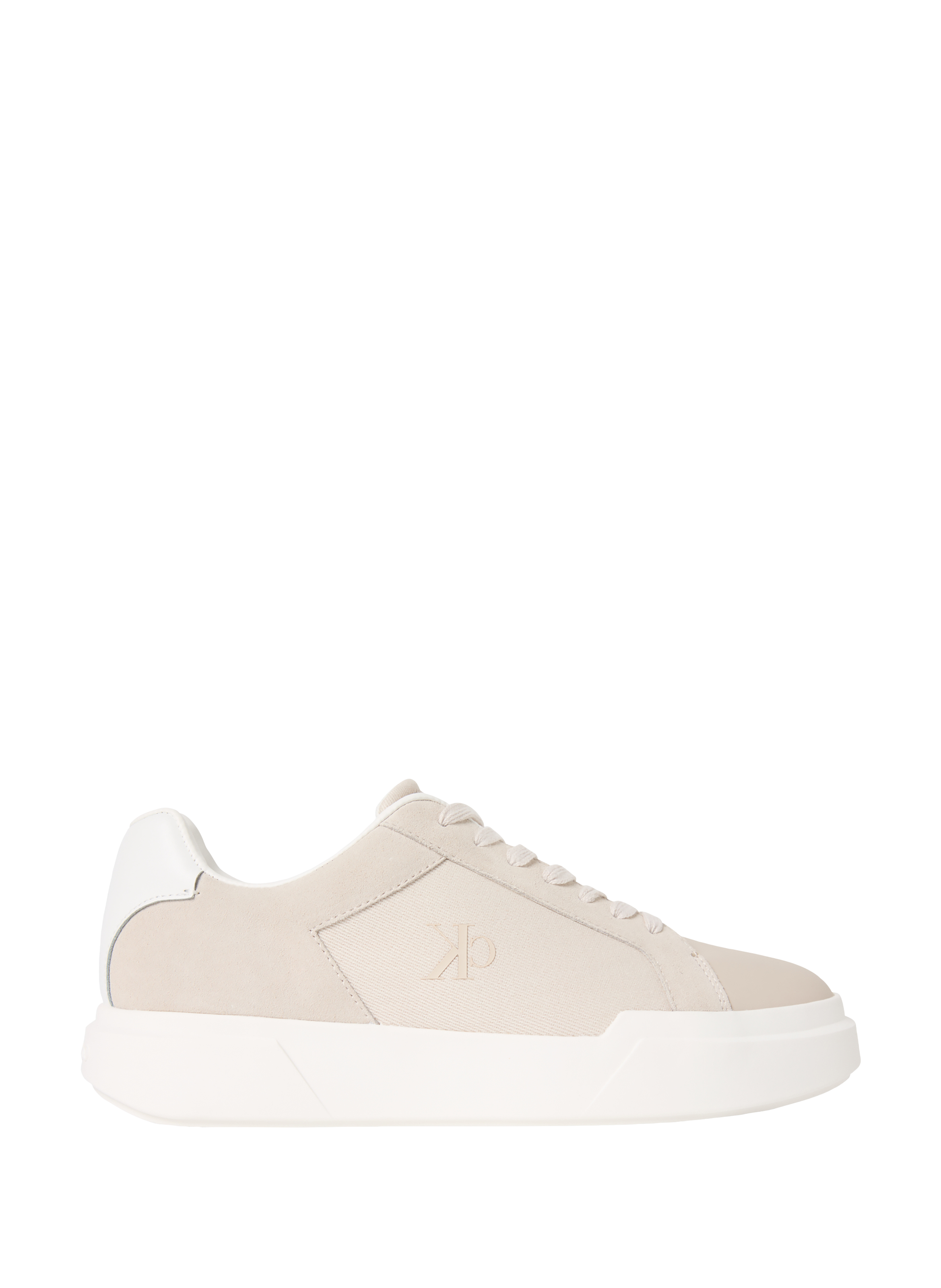 Baskets en cuir CALVIN KLEIN Beige