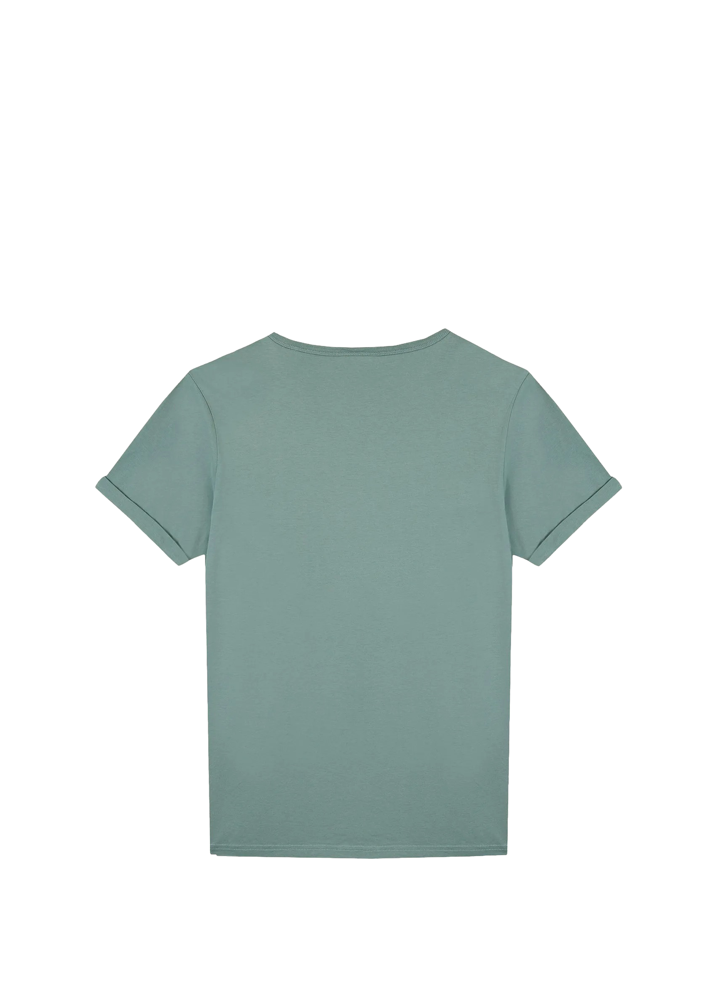 T-shirt Poitou brodé en coton biologique  MAISON LABICHE Vert
