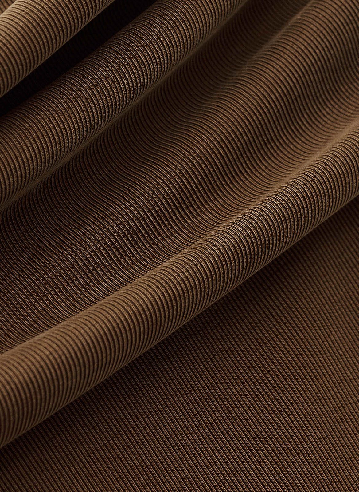 Tee-shirt col bardot bene BA&SH Marron