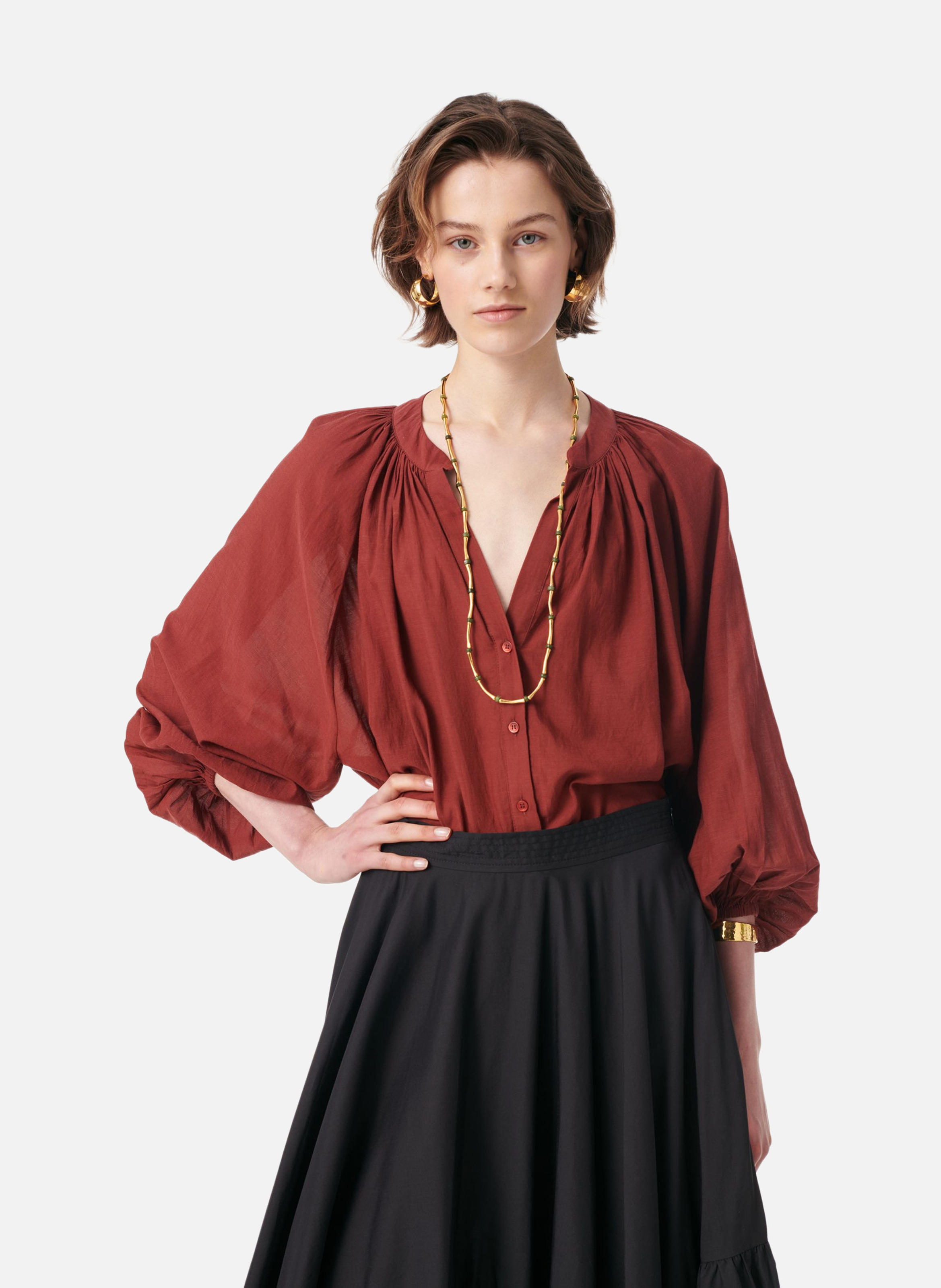 Blouse edme VANESSA BRUNO Rouge