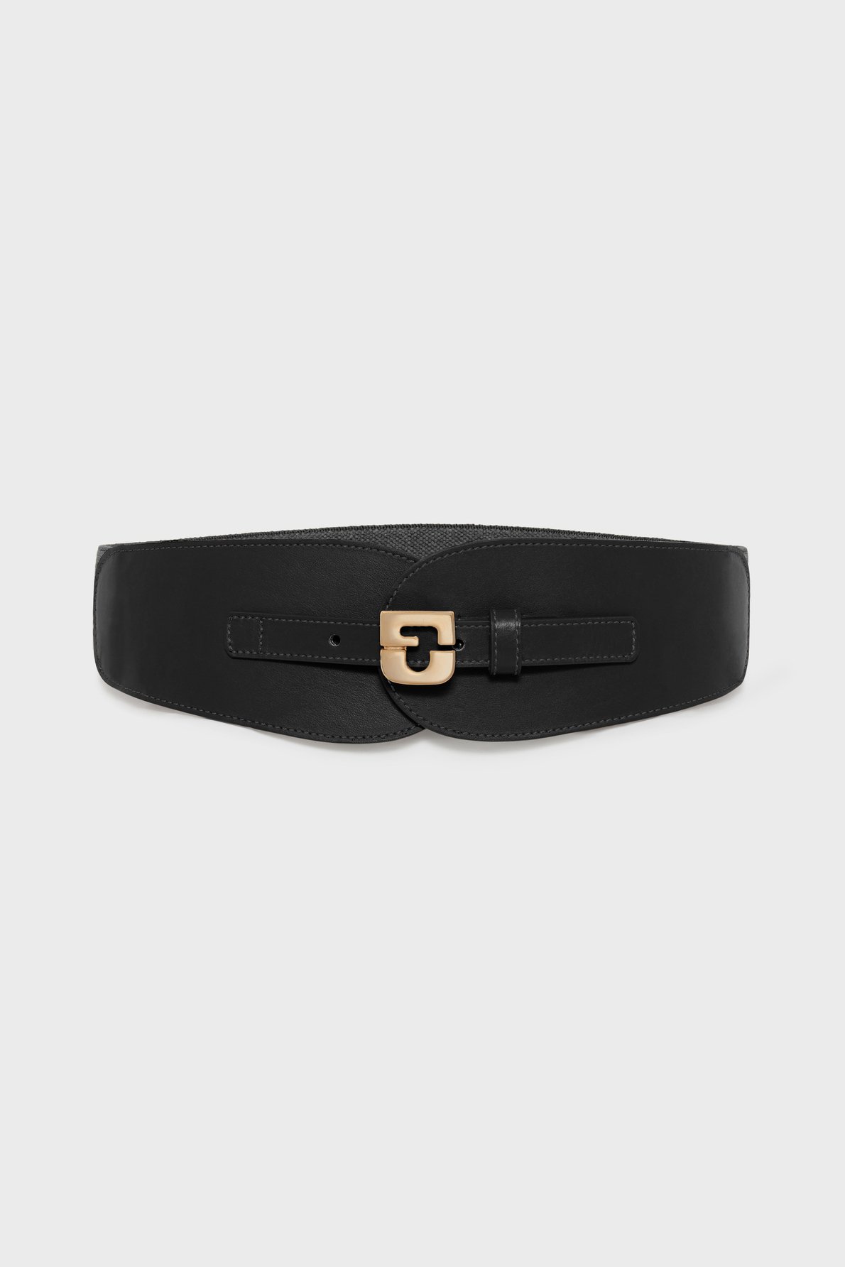 Ceinture signature en cuir - olympe GERARD DAREL Noir