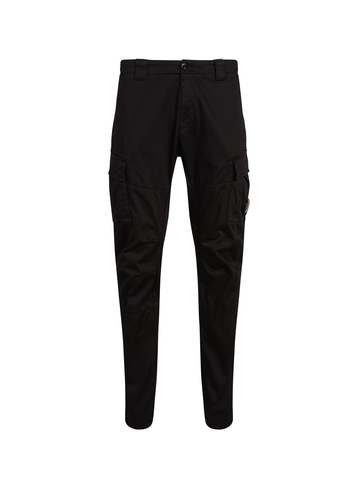 Pantalón de mezcla de algodón CP COMPANY Negro