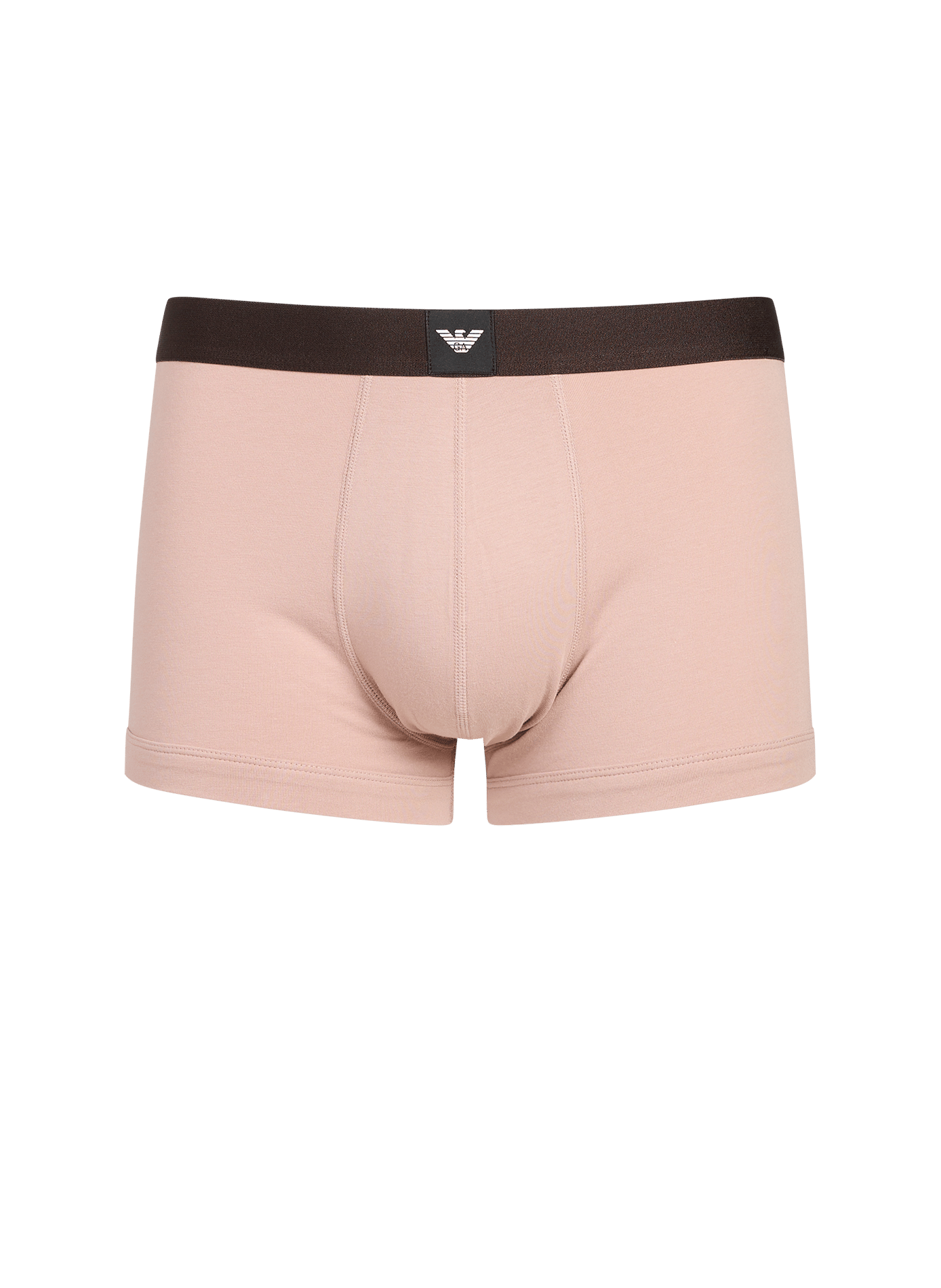 Lot de 3 boxers unis en coton mélangé EMPORIO ARMANI Multicolore