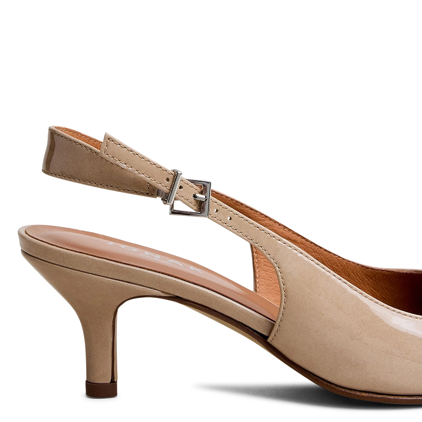 Escarpins en cuir douala JONAK Beige