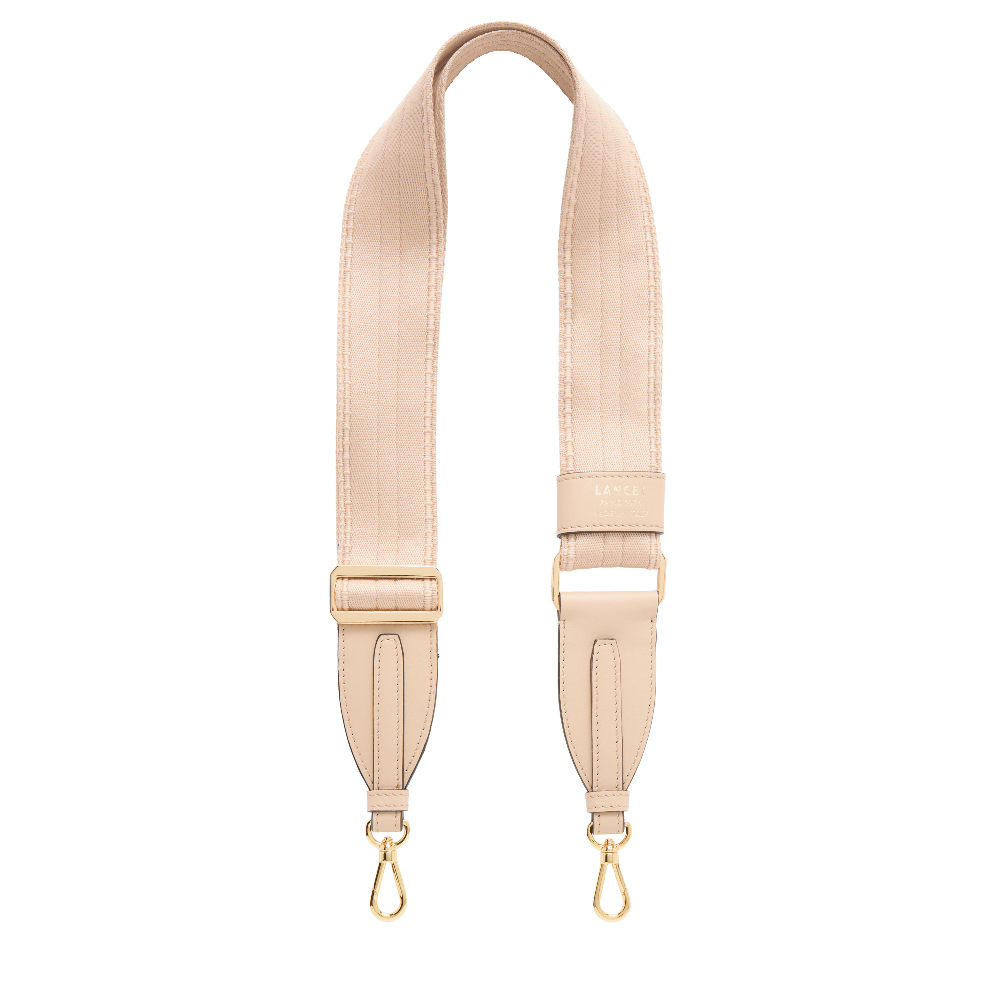 Bandoulière sangle ajustable bcbg de lancel en cuir LANCEL Beige