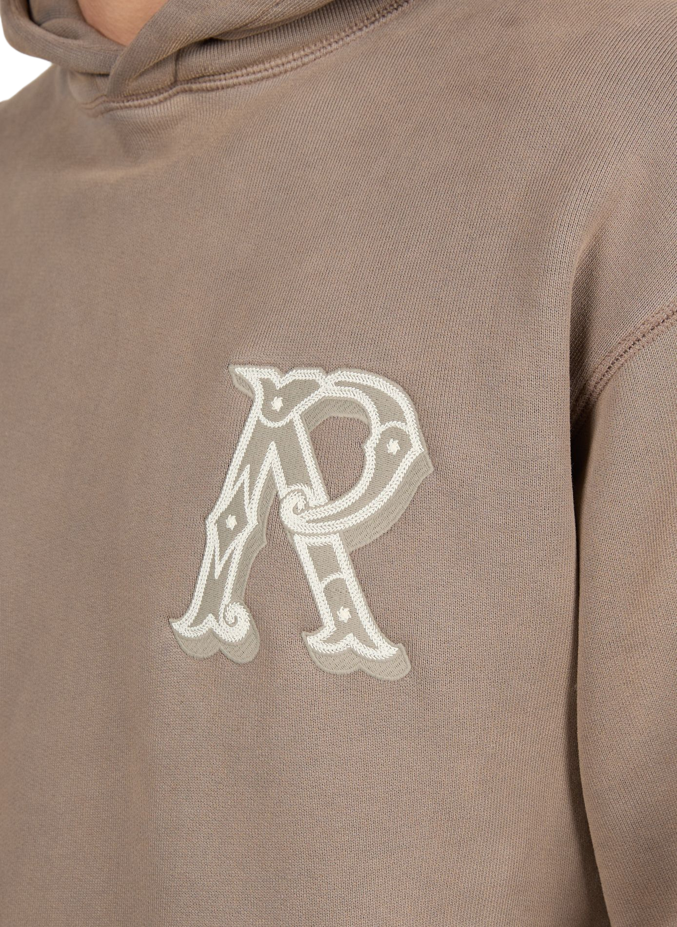 Sweatshirt à capuche en coton REPRESENT Marron