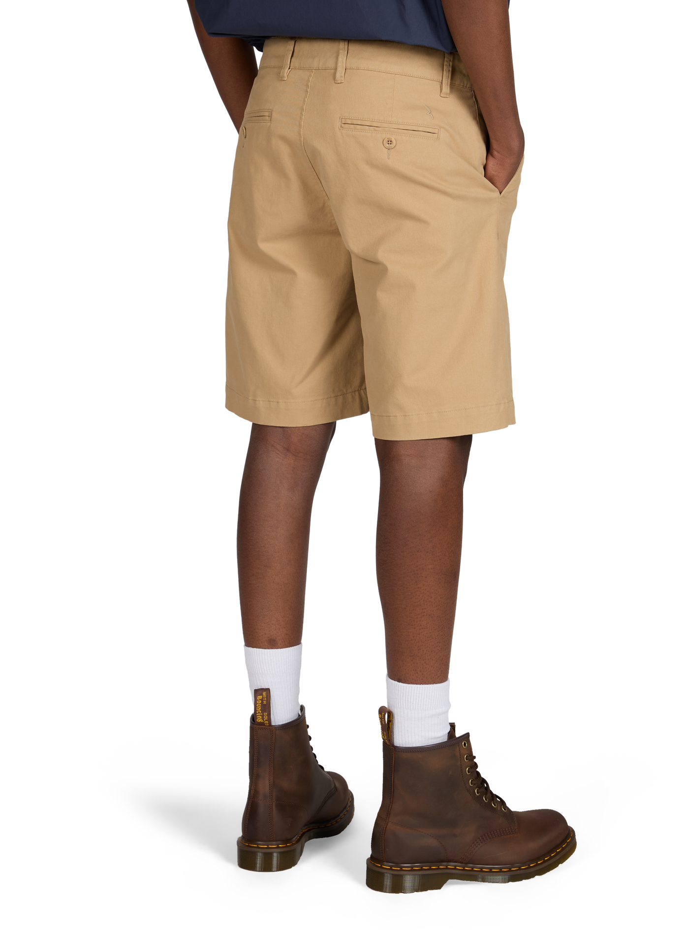 Cotton-blend chino-style shorts AIGLE Beige