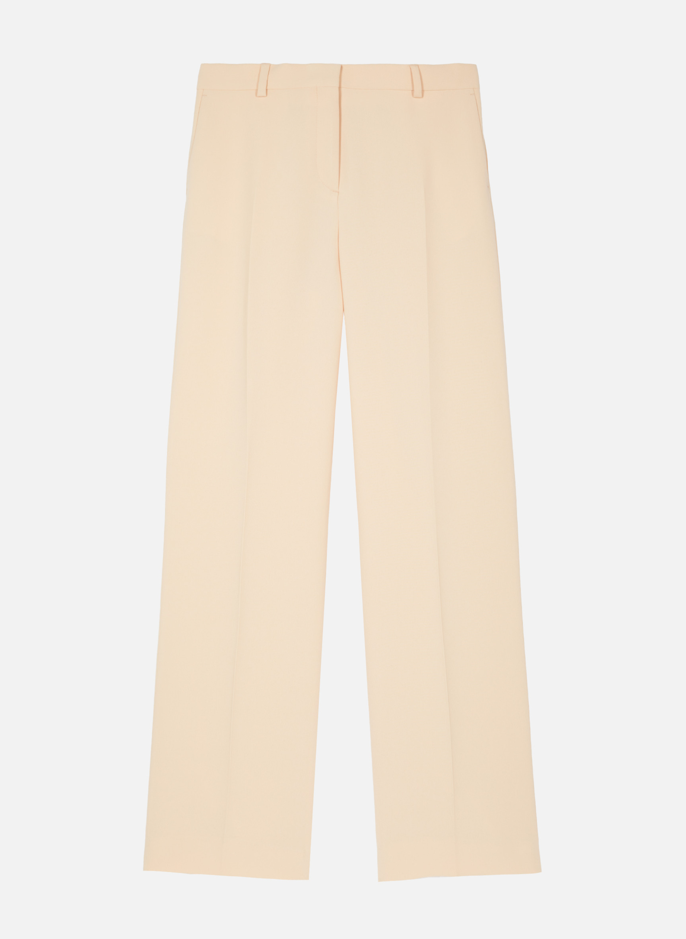 Pantalon de tailleur droit THE KOOPLES Orange