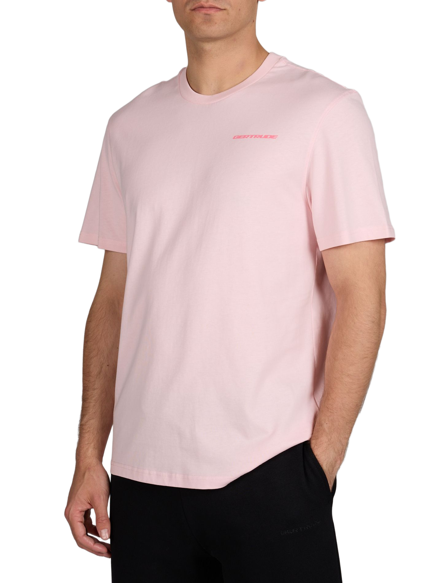 Straight printed cotton t-shirt GERTRUDE ET GASTON Pink