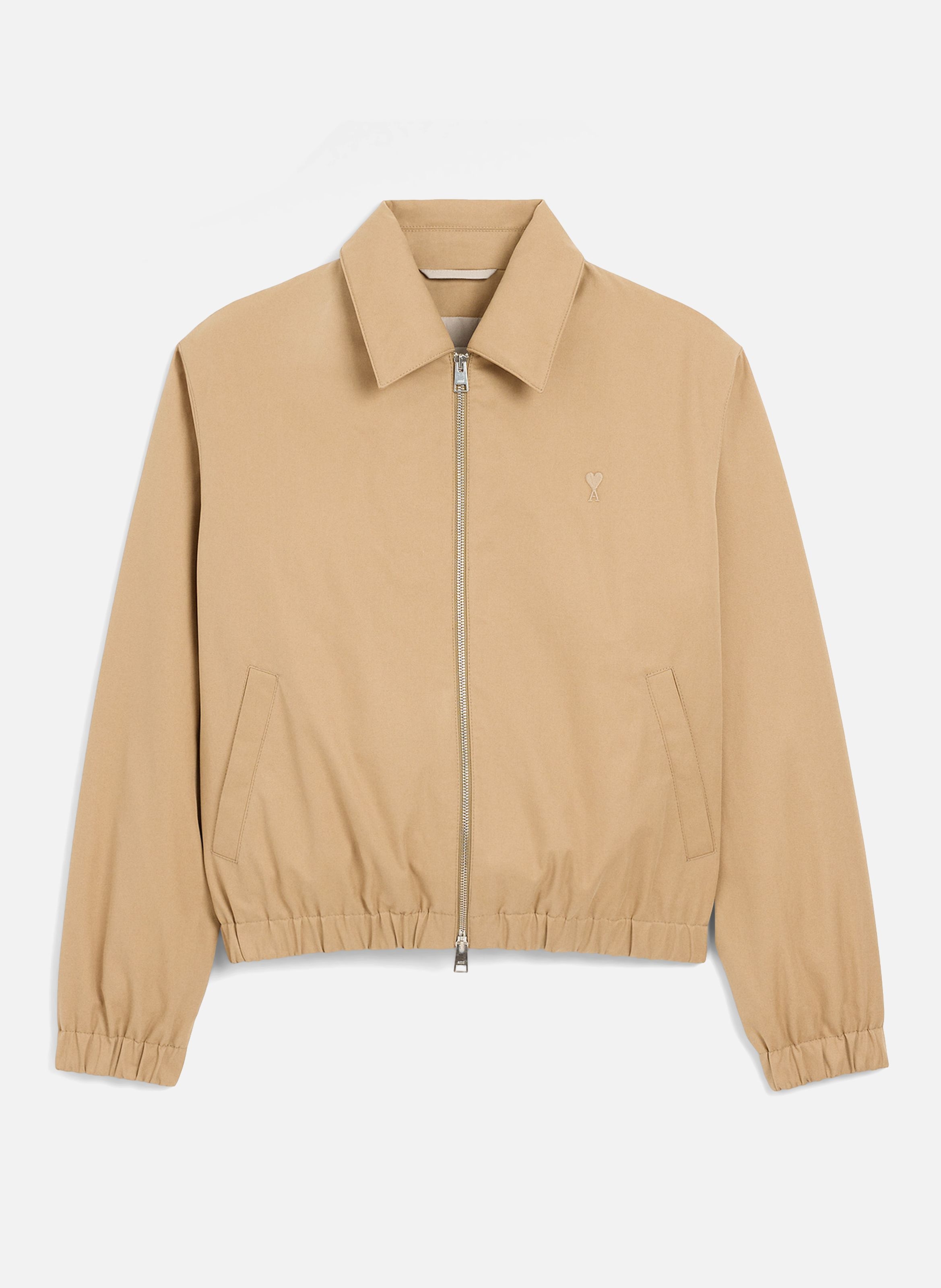 Blouson rembourré en coton ami de coeur AMI PARIS Beige