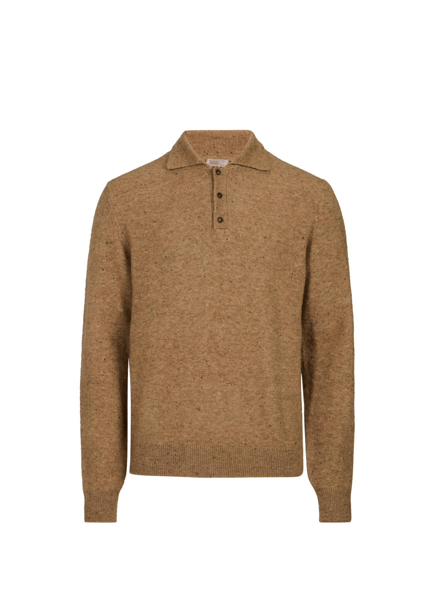 Pull à manches longues en alpaga mélangé HERNO Marron