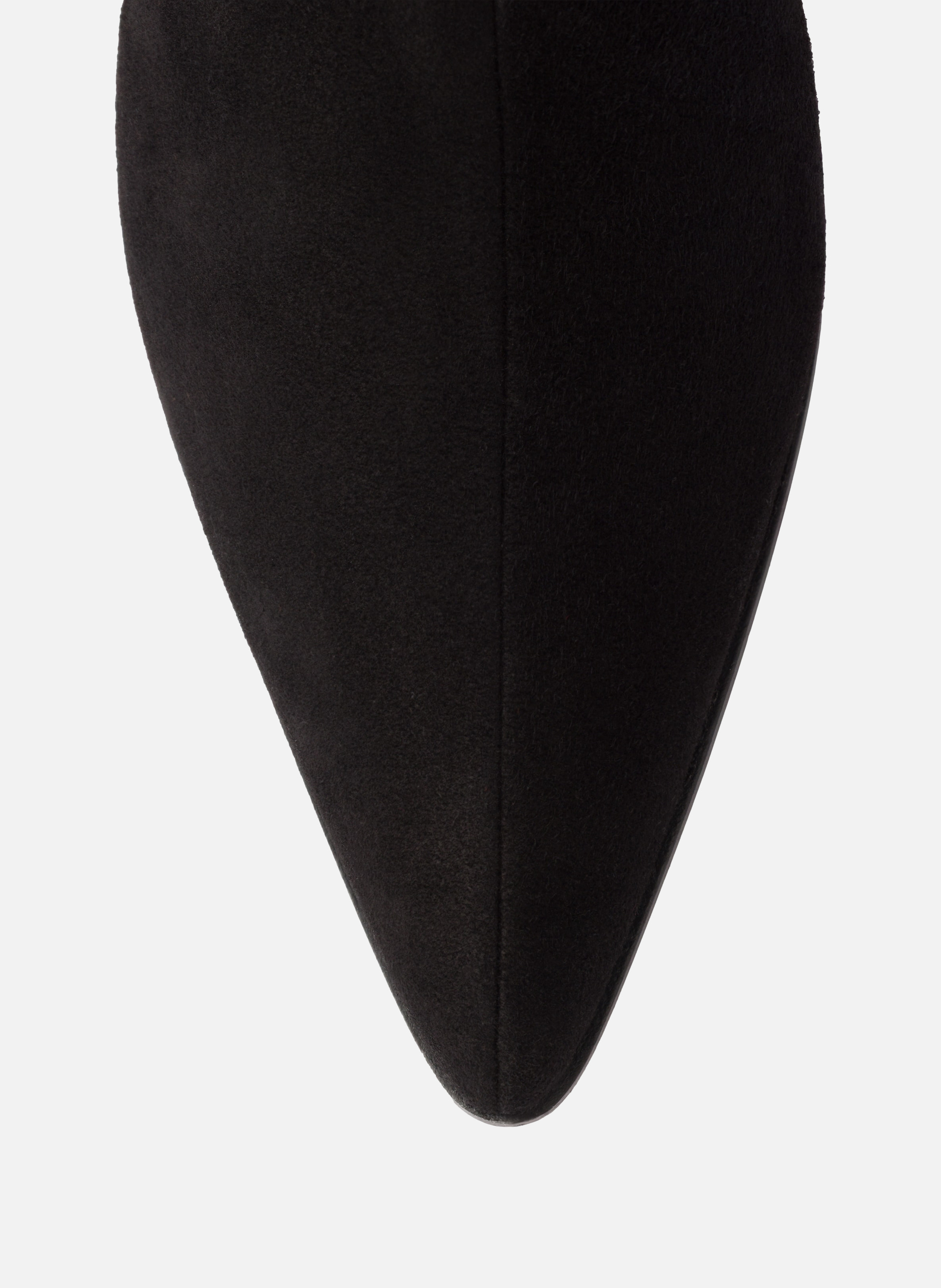 Bottes en veau velours stretch PRADA Noir