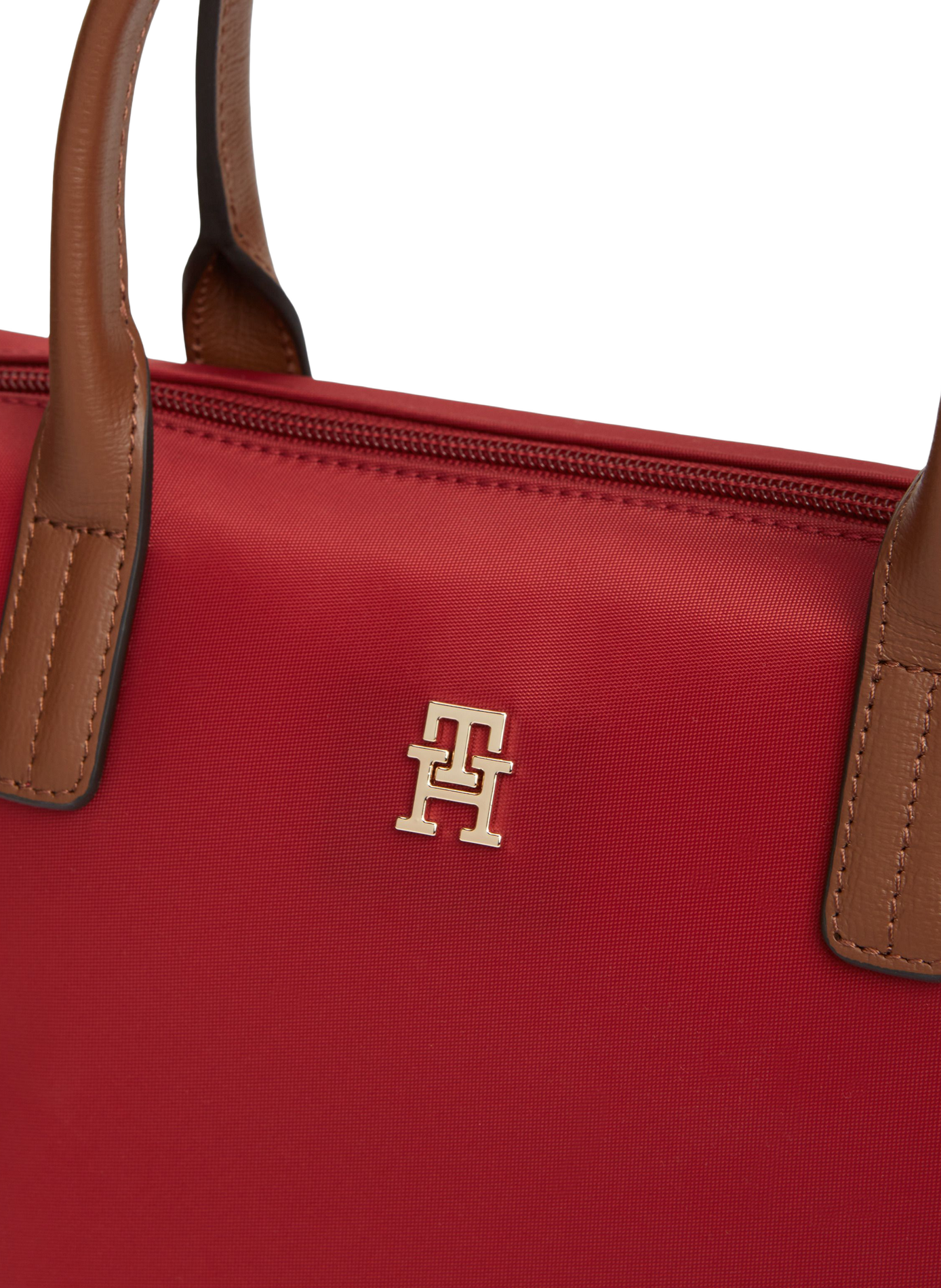 Sac à main en toile de nylon | Rouge TOMMY HILFIGER Femme