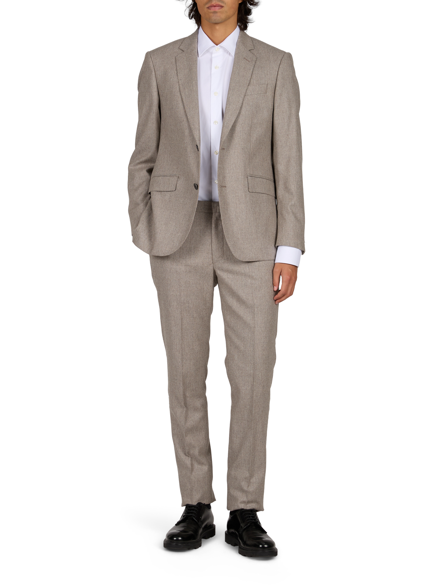 Blazer cintré en laine HACKETT Beige
