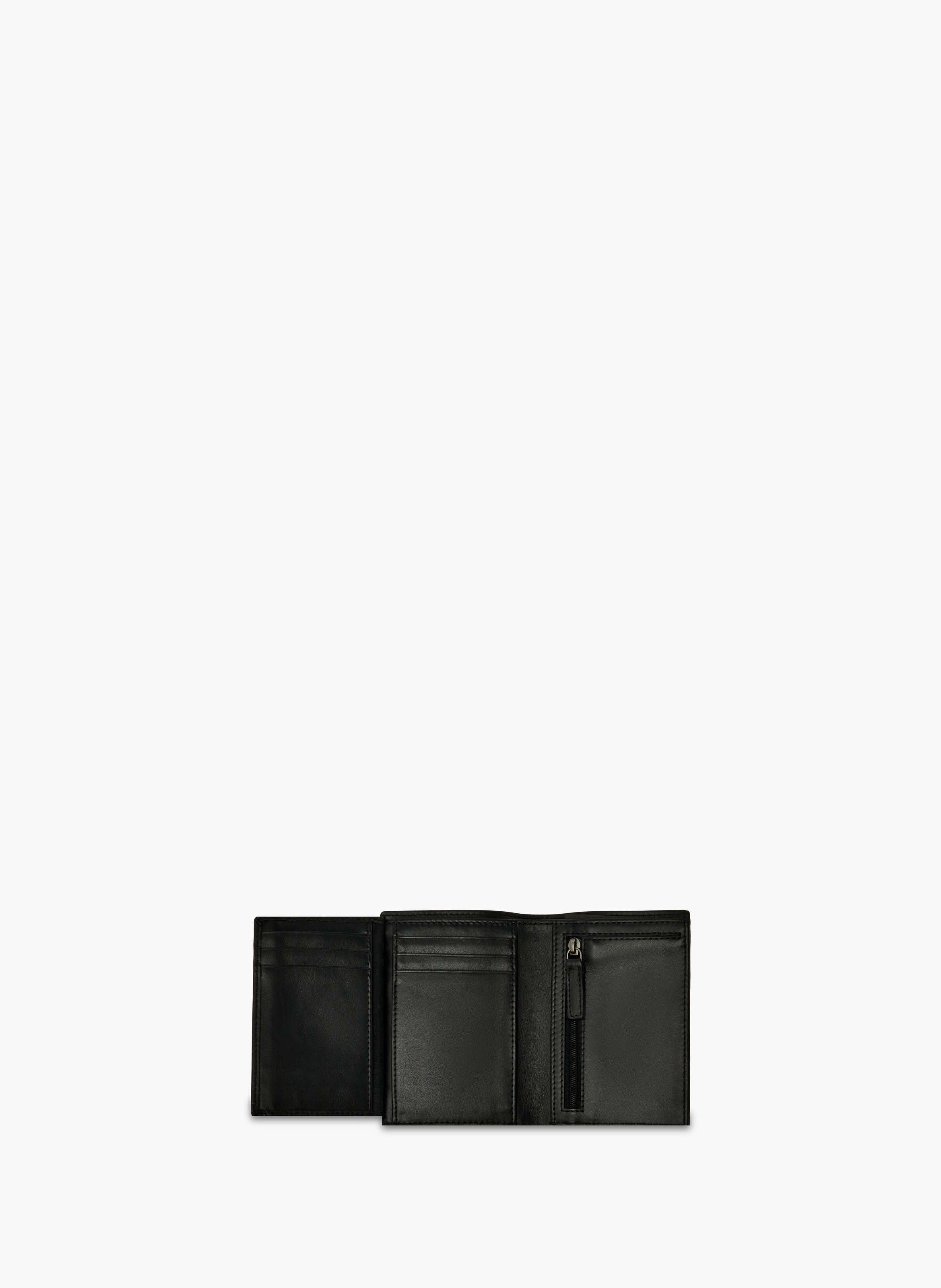 Portefeuille européen léon de lancel en cuir LANCEL Noir