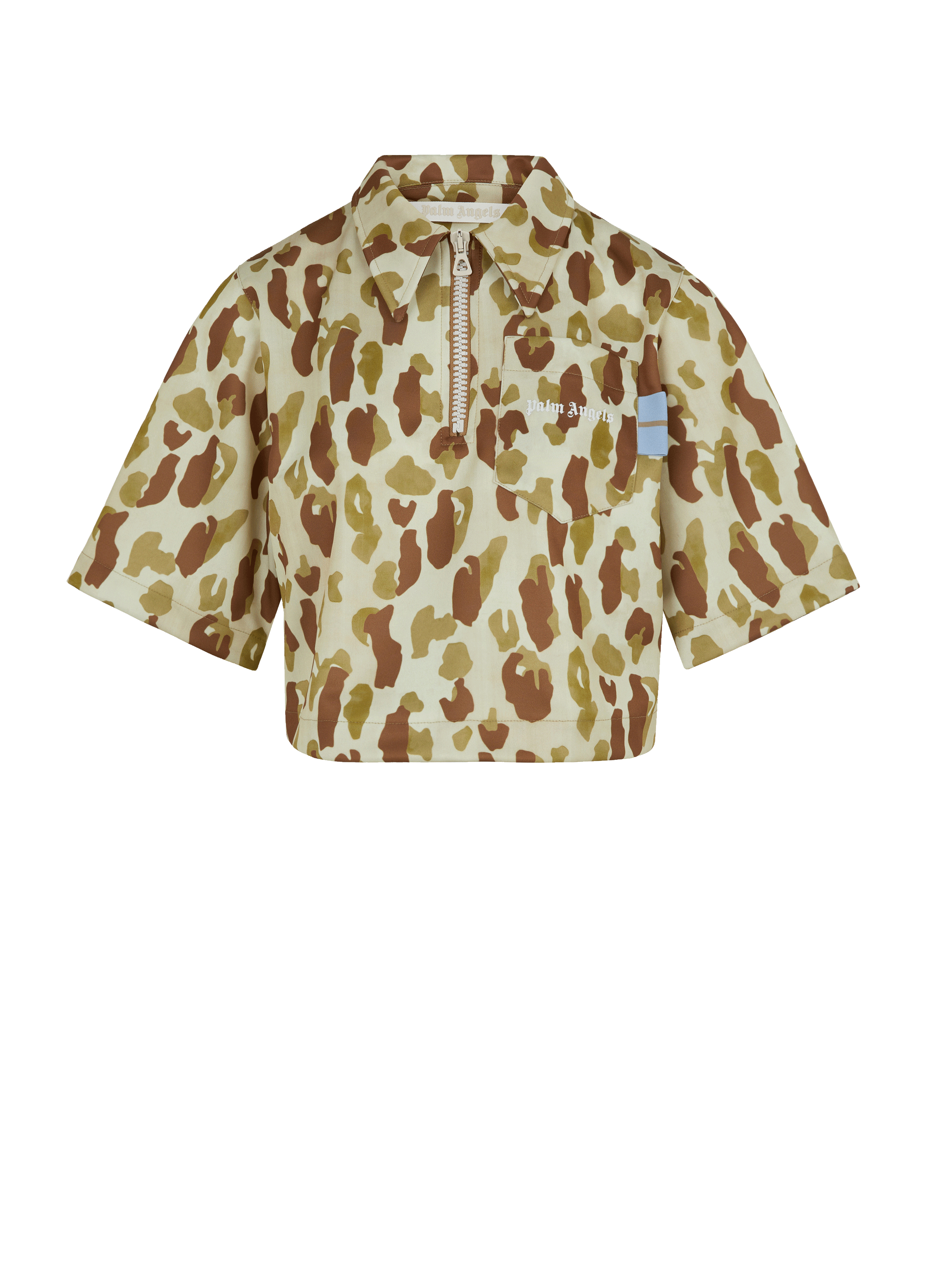 Chemise à imprimé camouflage