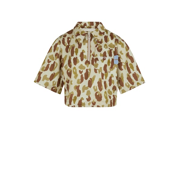 Chemise à imprimé camouflage