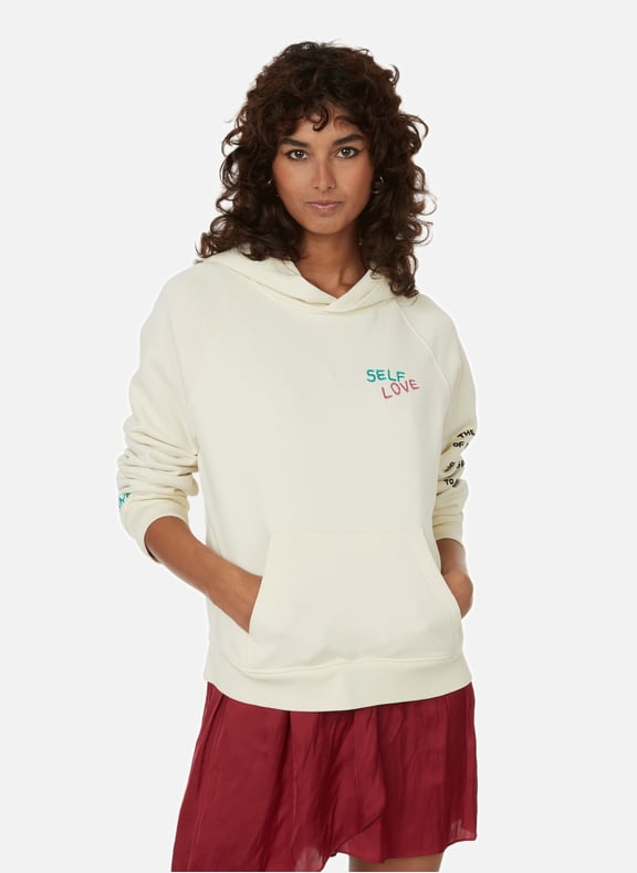 Band of Sisters Georgy cotton hoodie Multicolour by ZADIG&VOLTAIRE ZADIG&VOLTAIRE Band of Sisters Georgy cotton hoodie Multicolour