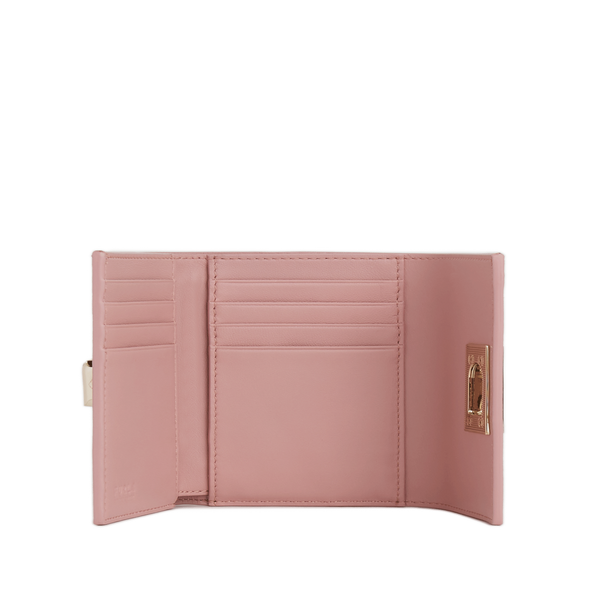 Furla Leather Wallet In Pink