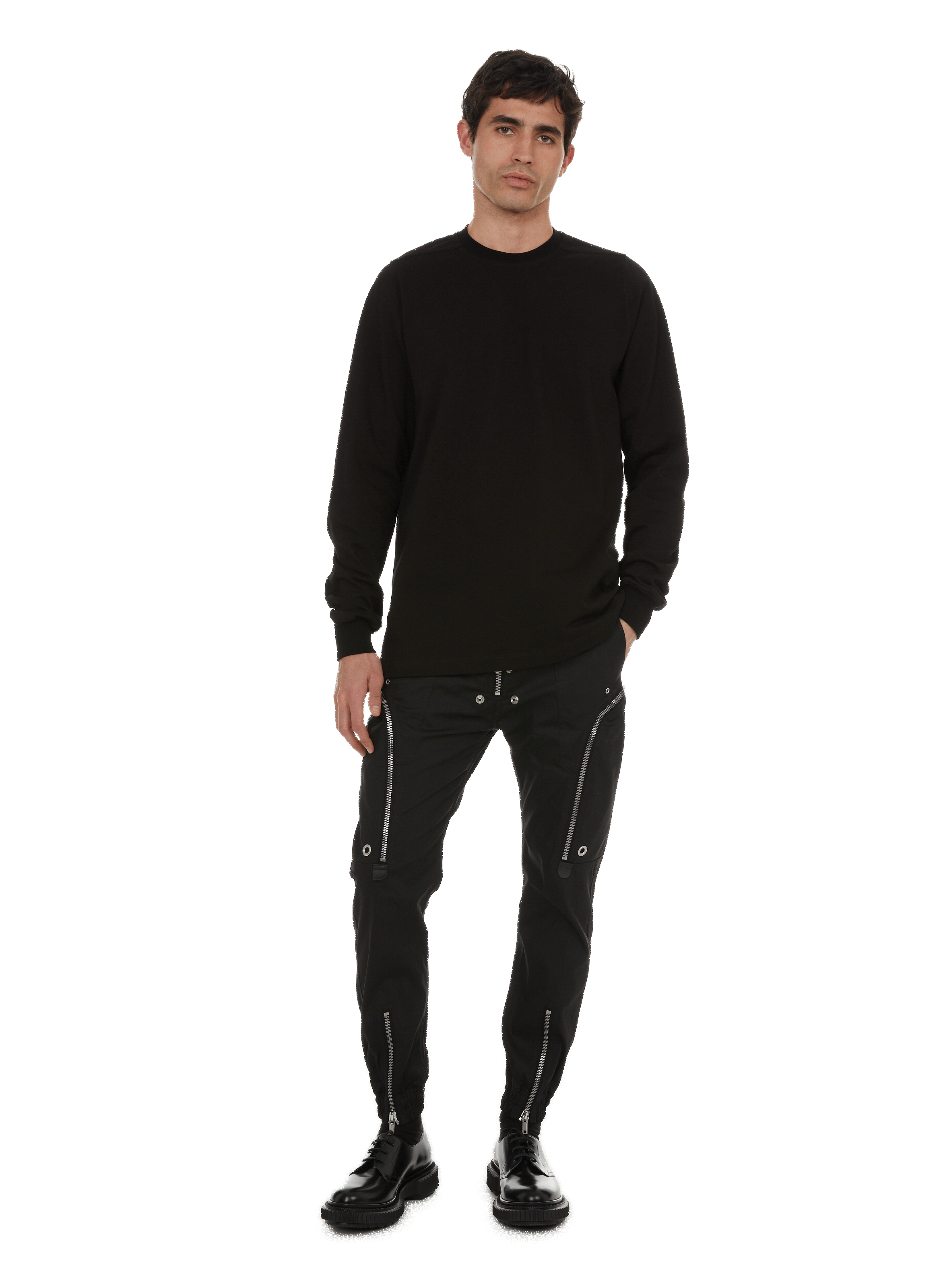 Cotton sweatshirt RICK OWENS Black
