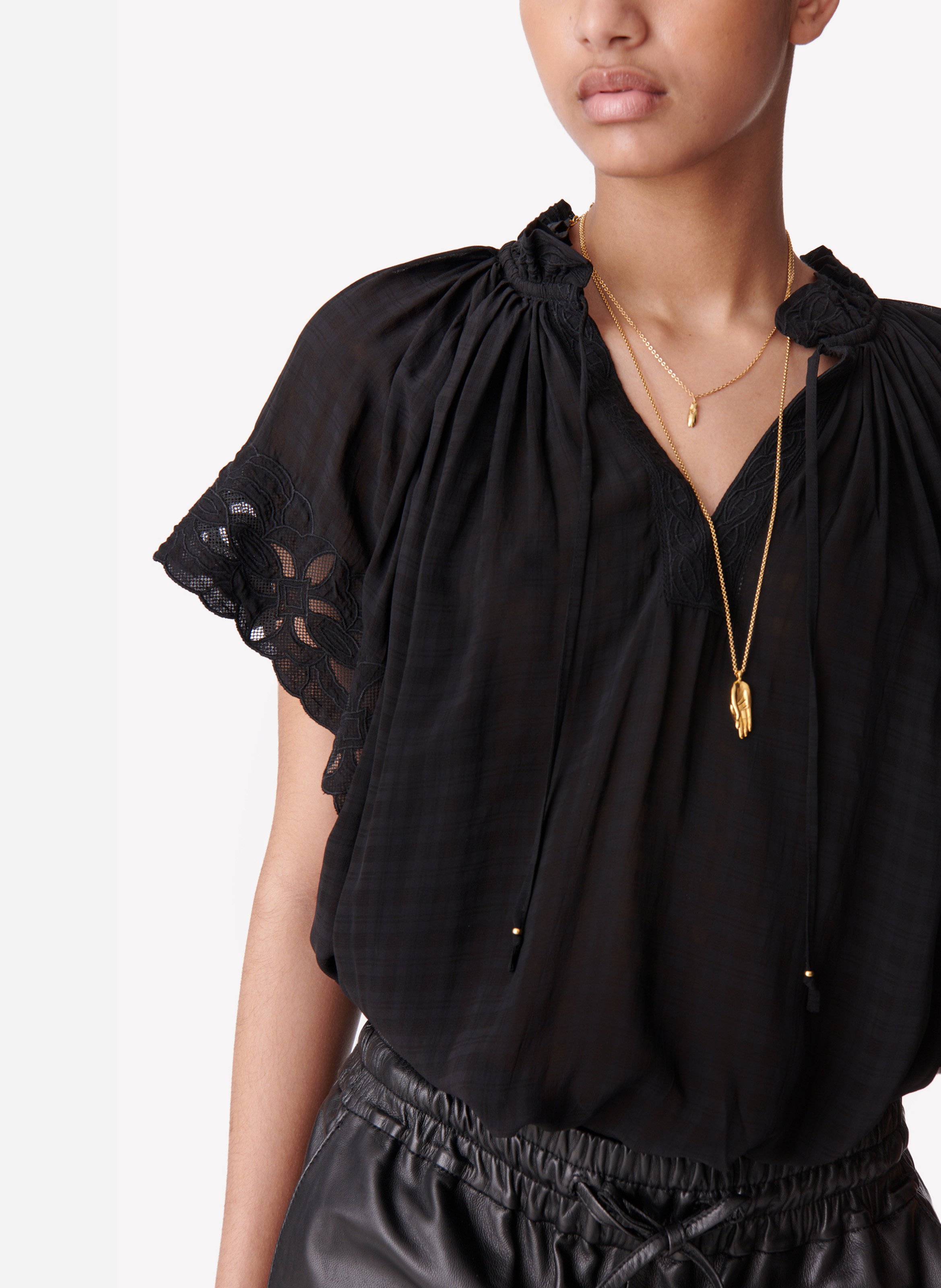 Blouse valentin VANESSA BRUNO Noir