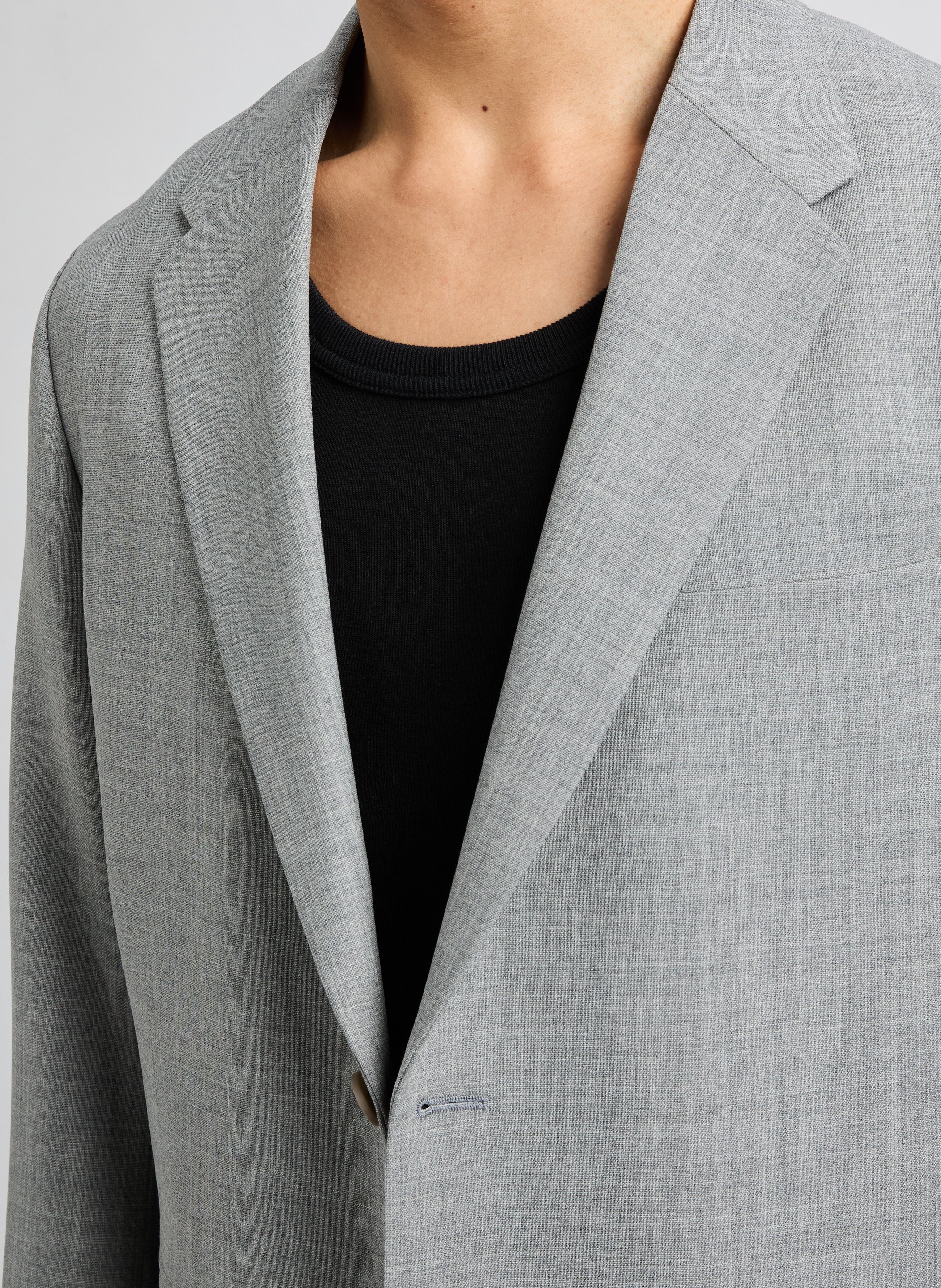 Blazer en laine SAISON 1865 Gris