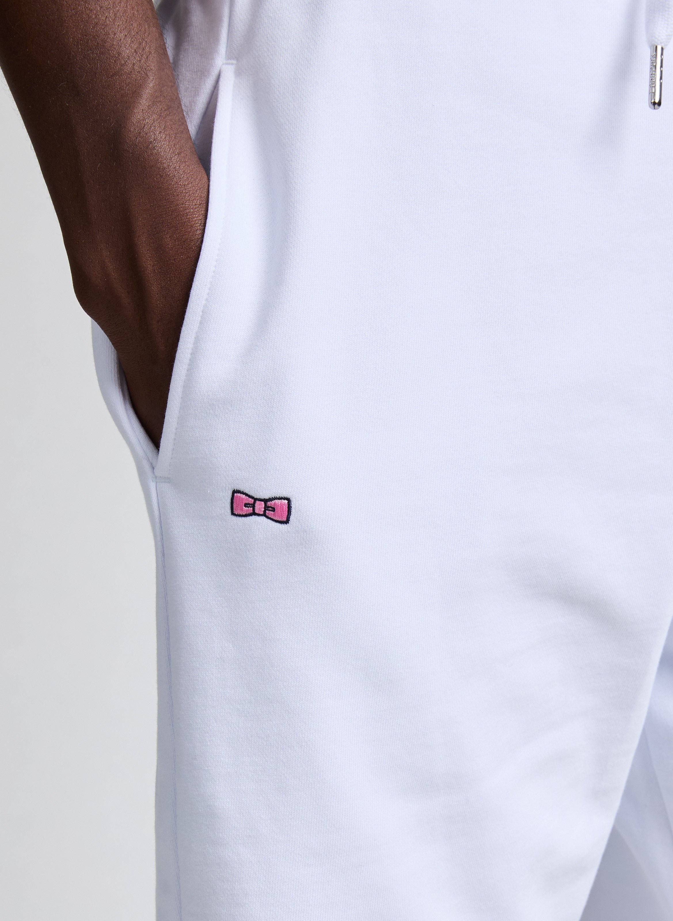 Short en coton EDEN PARK Blanc