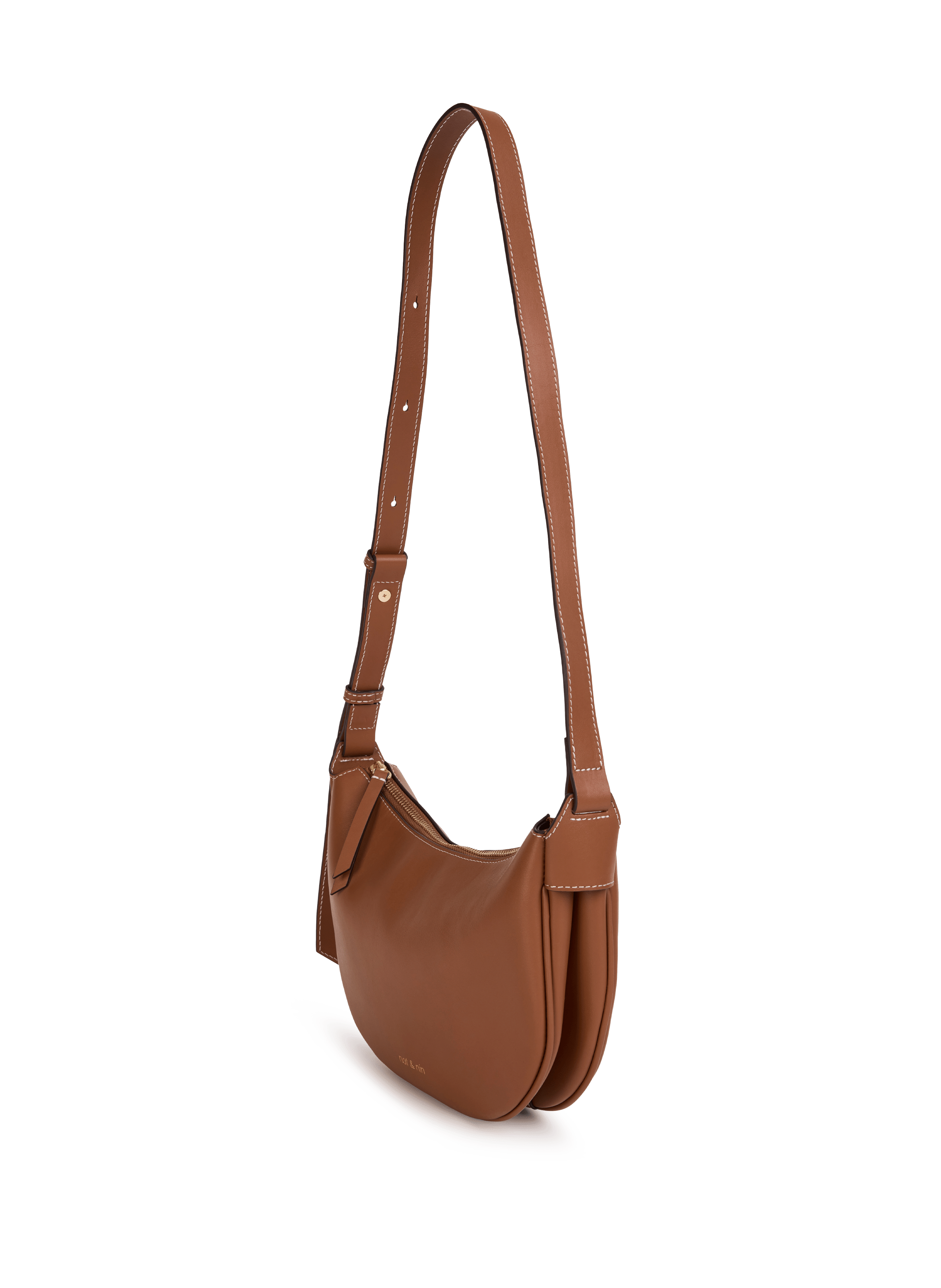 Sac à bandoulière Lune  NAT &amp; NIN Marron