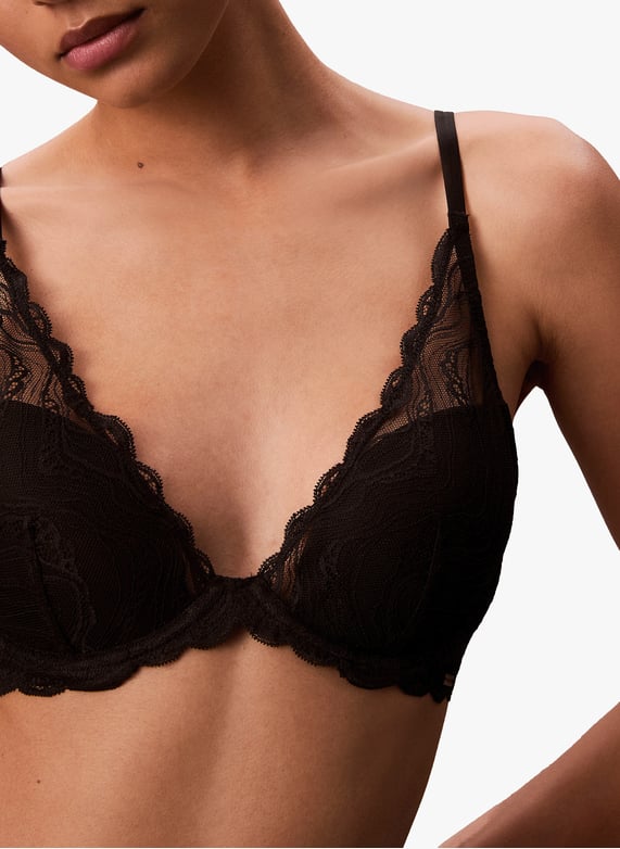 Soutien-gorge corbeille pigeonnant | Noir by CALVIN KLEIN Soutien-gorge corbeille pigeonnant Noir