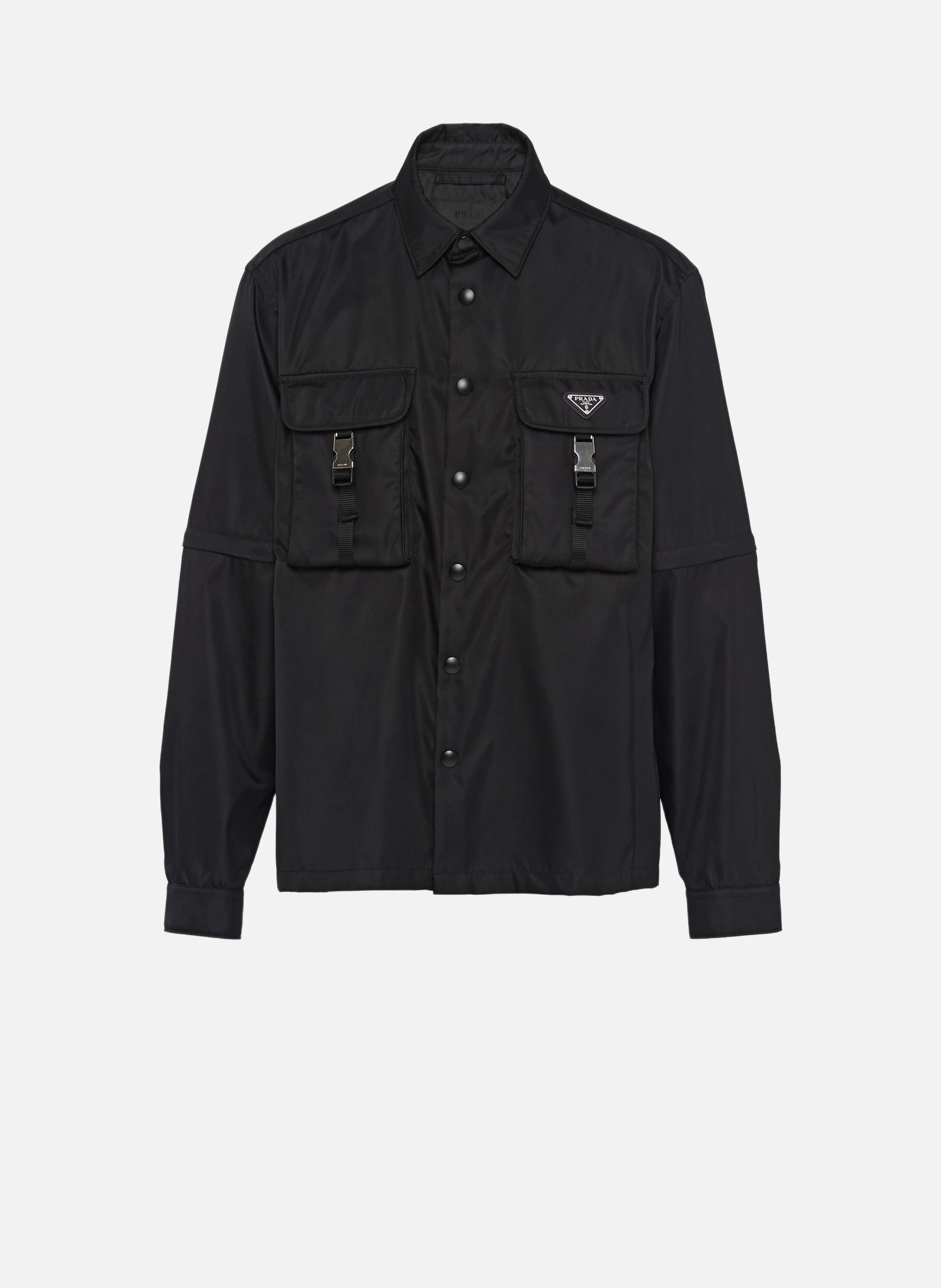 PRADA Chemise en re-nylon Noir