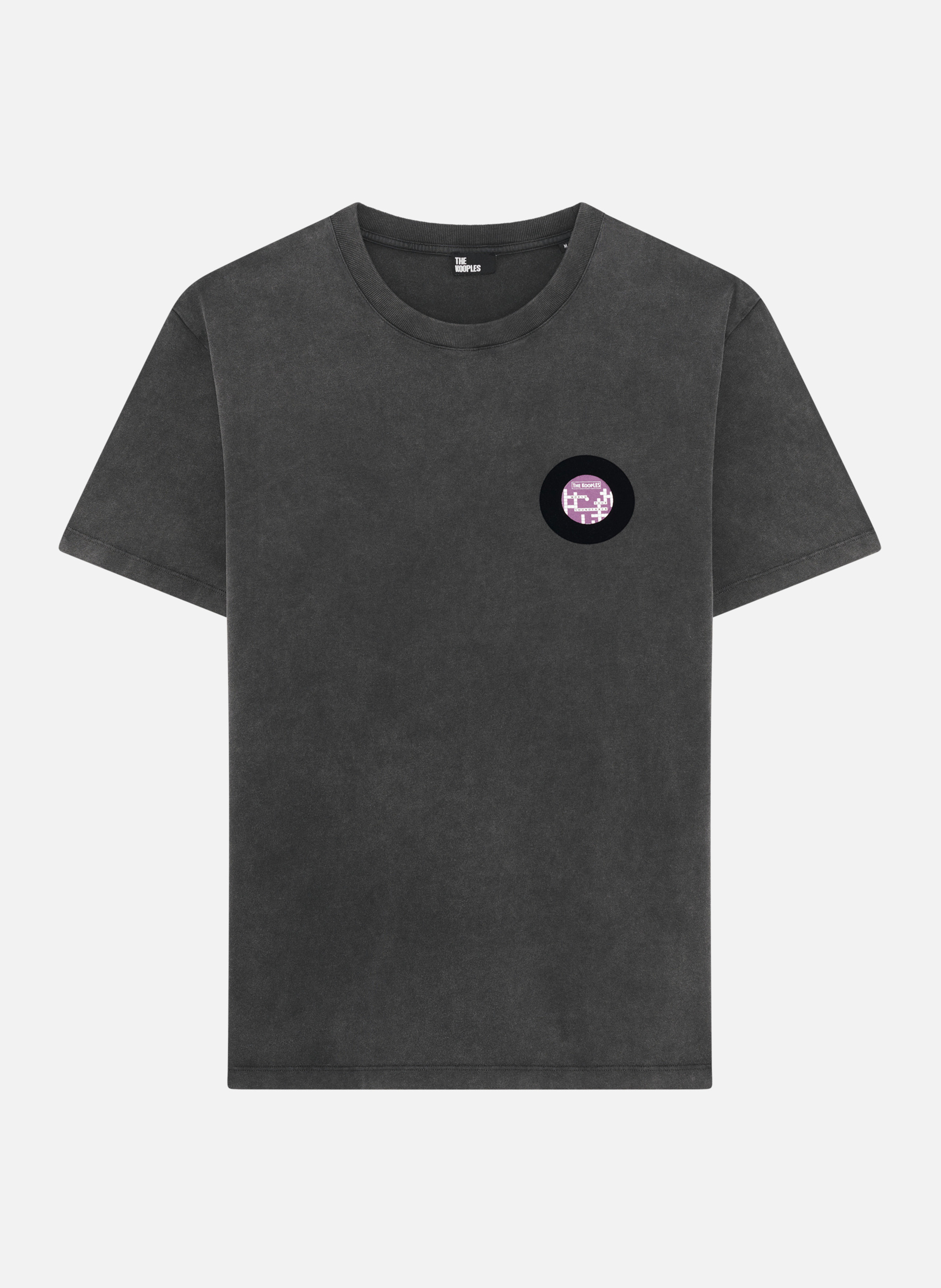 T-shirt avec flocage vinyl THE KOOPLES Noir
