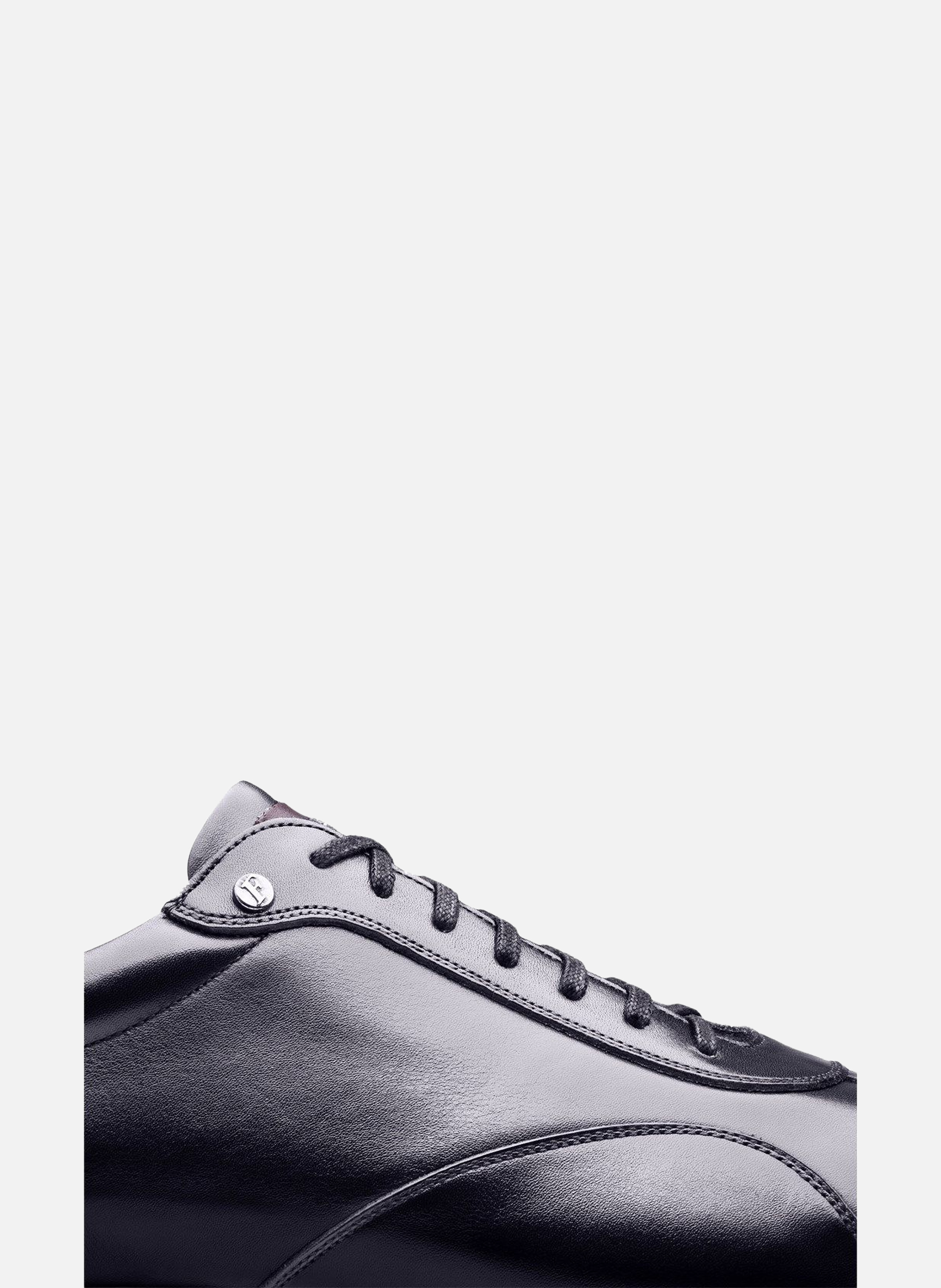 Sneakers cuir copan FINSBURY Noir