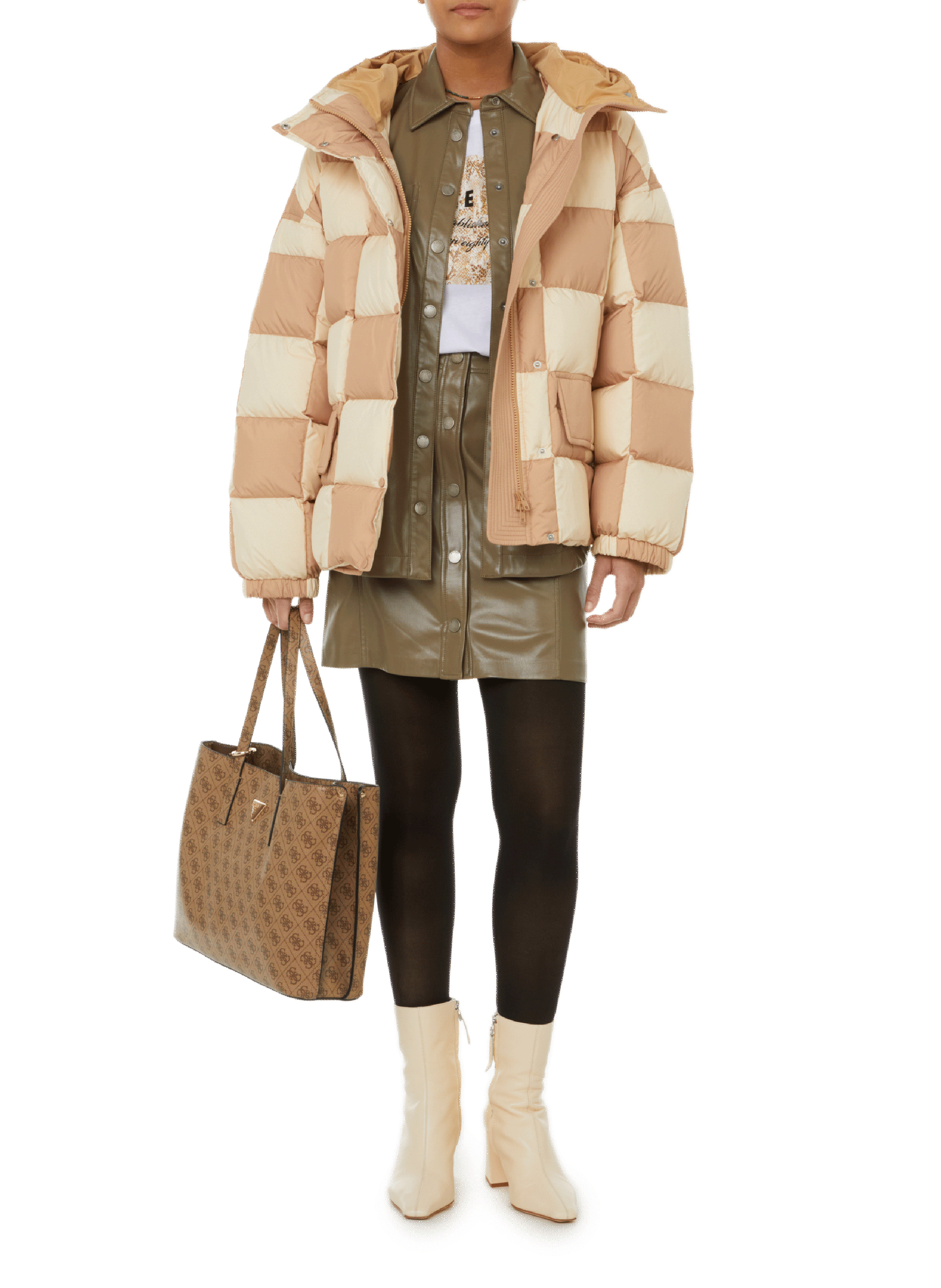 Sac seau en cuir  SAISON 1865 Violet