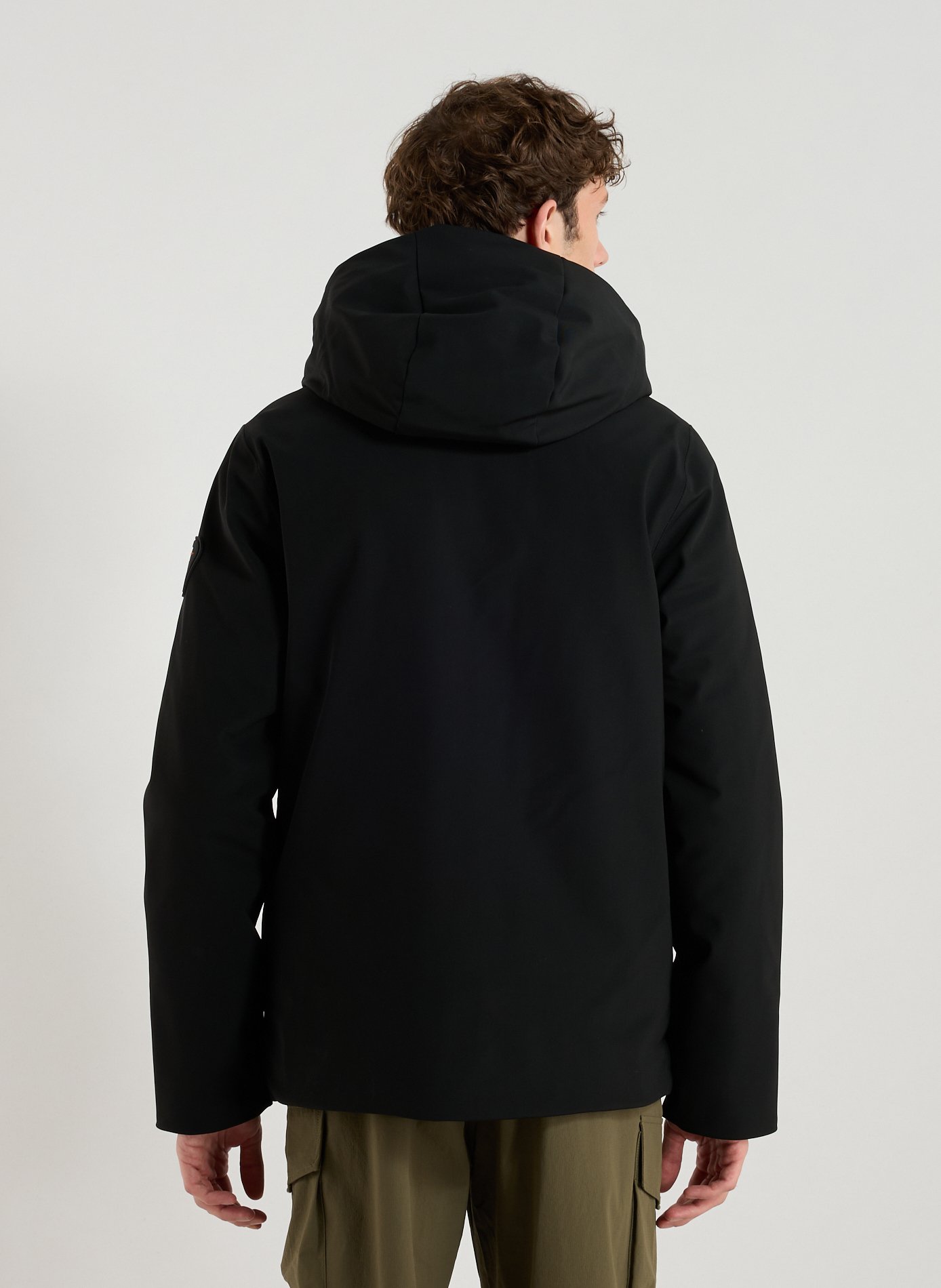 Parka technique Vlad à capuche GERTRUDE ET GASTON Noir