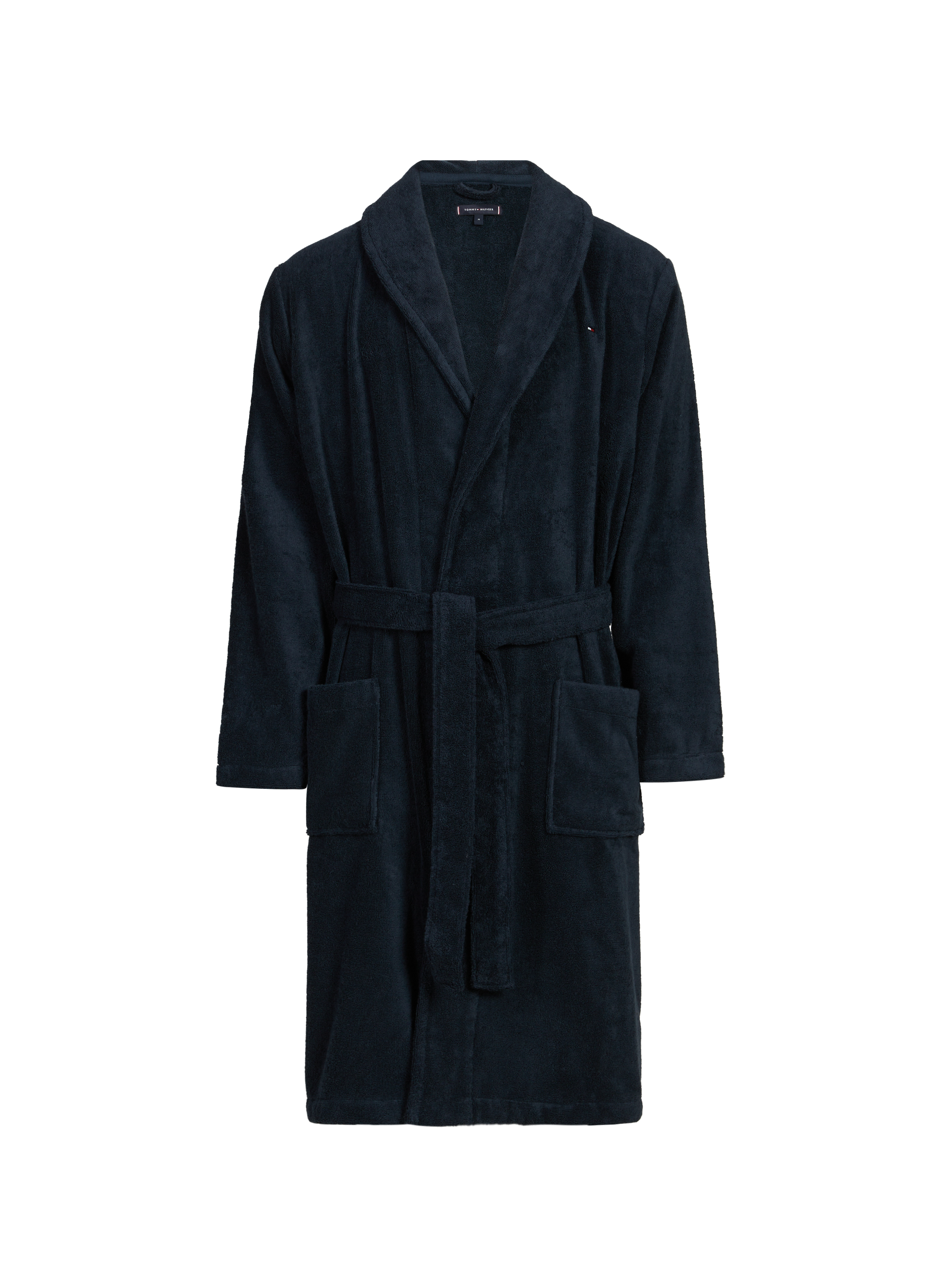 TOMMY HILFIGER Cotton bathrobe Blue