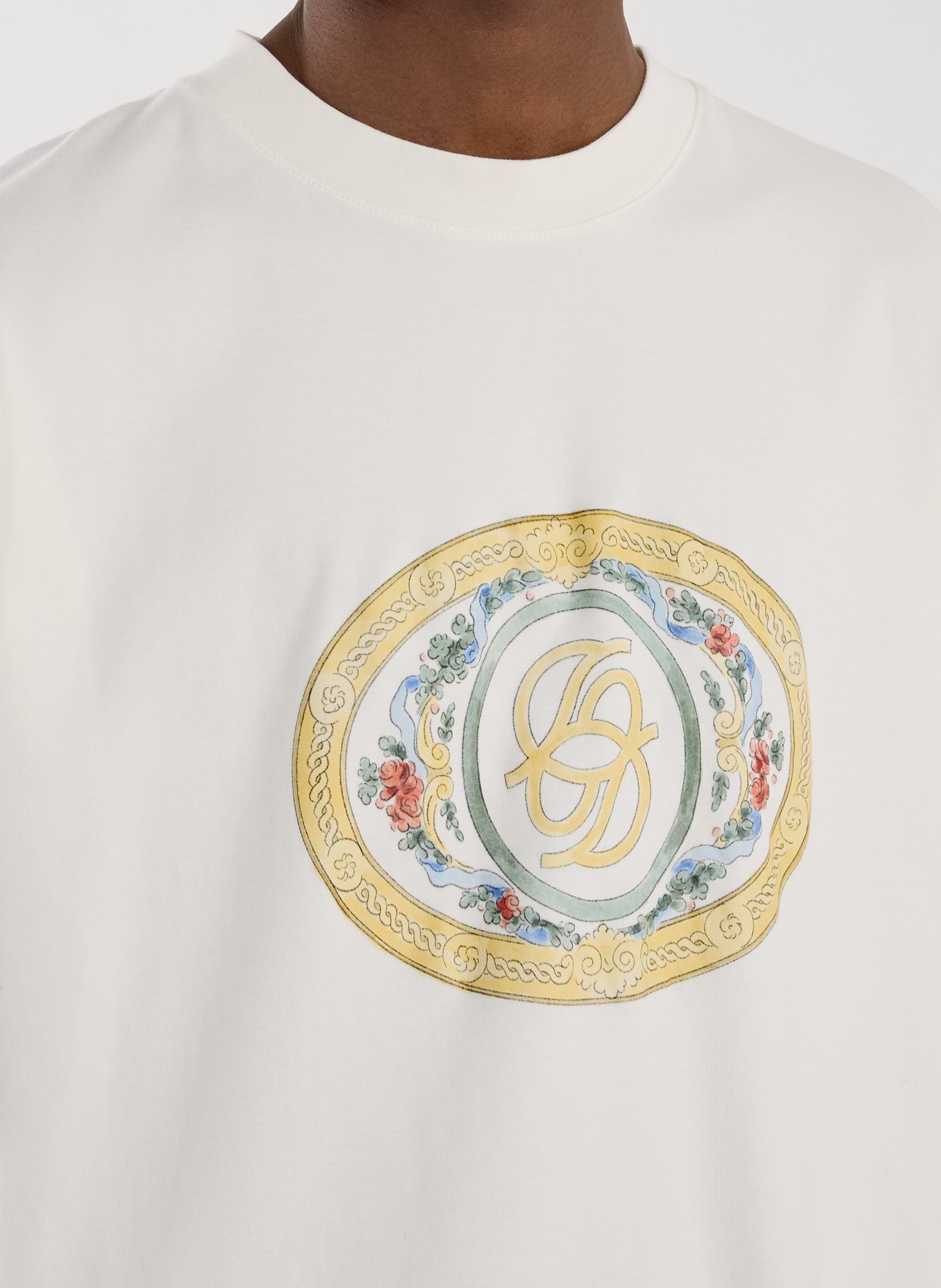 Le T-shirt miroir DROLE DE MONSIEUR Beige