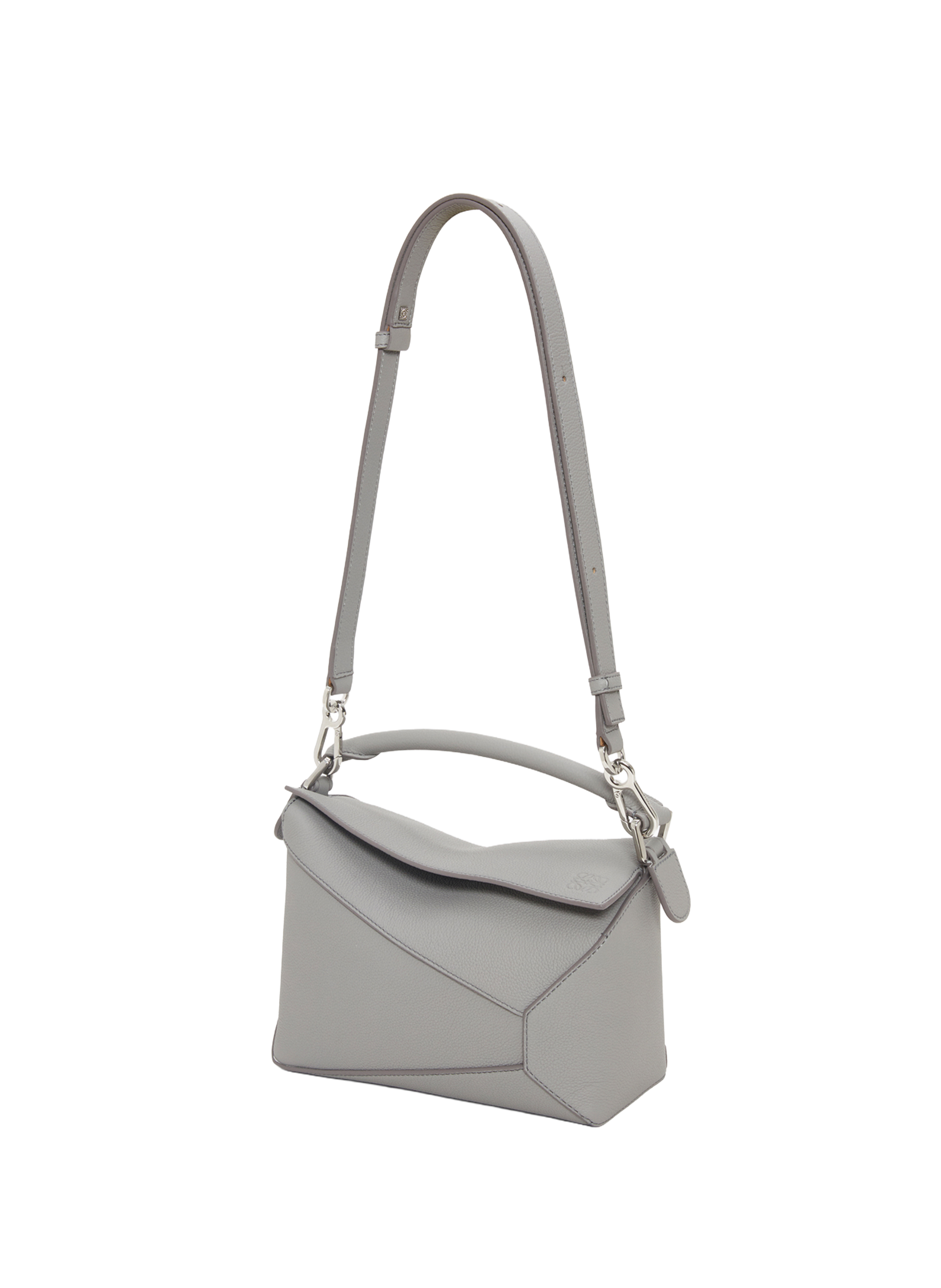 Small Puzzle Bag in soft grained calf leather LOEWE Grey