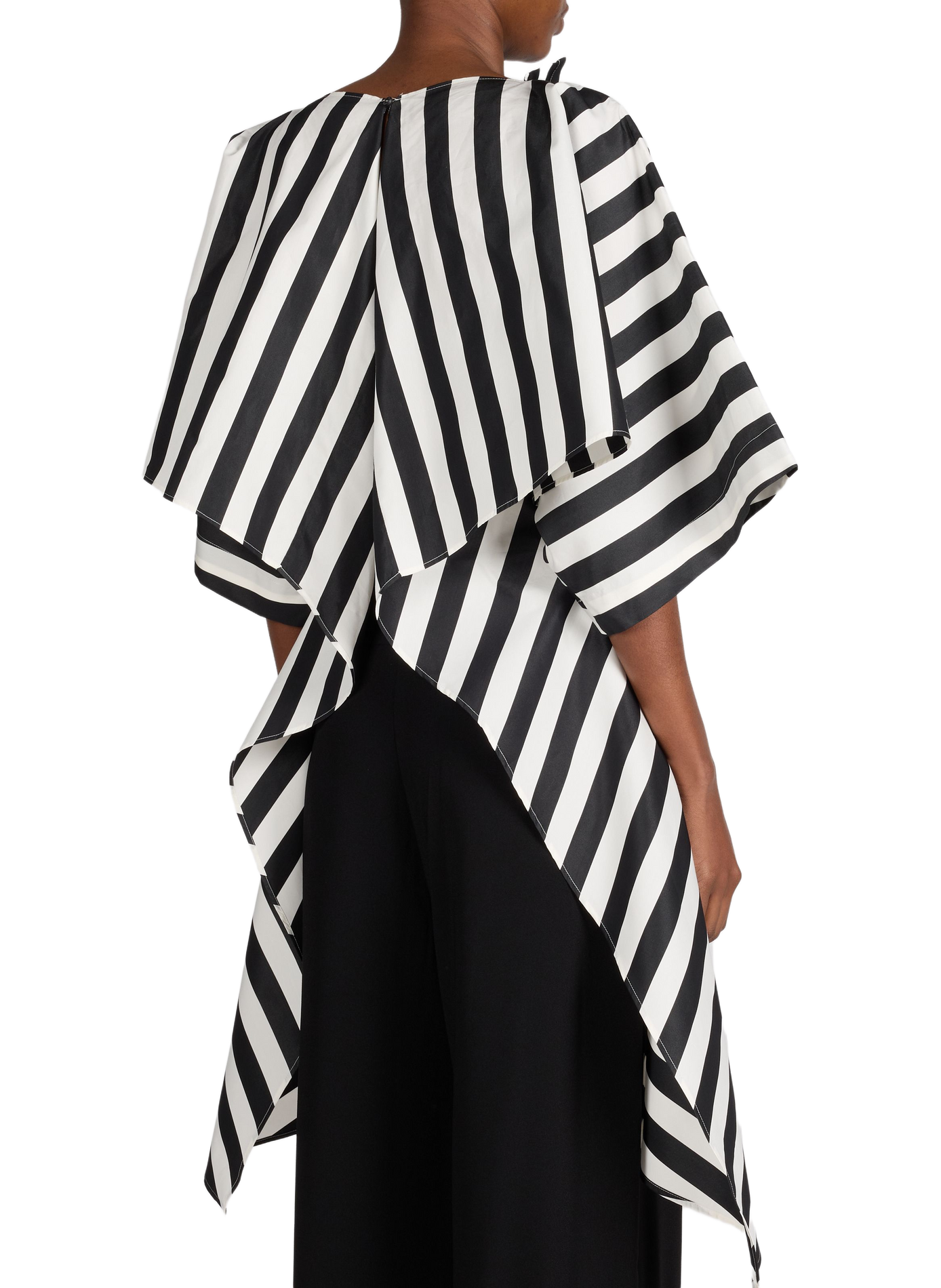 The Moisson Striped Tunic in Cotton and Silk JACQUEMUS Multicolour