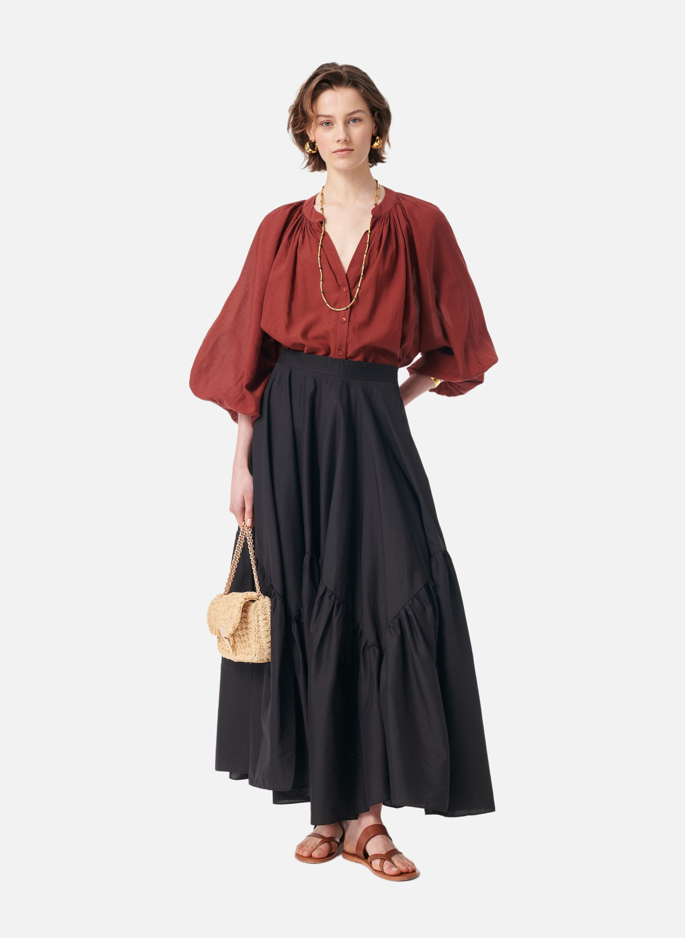 Blouse edme VANESSA BRUNO Rouge