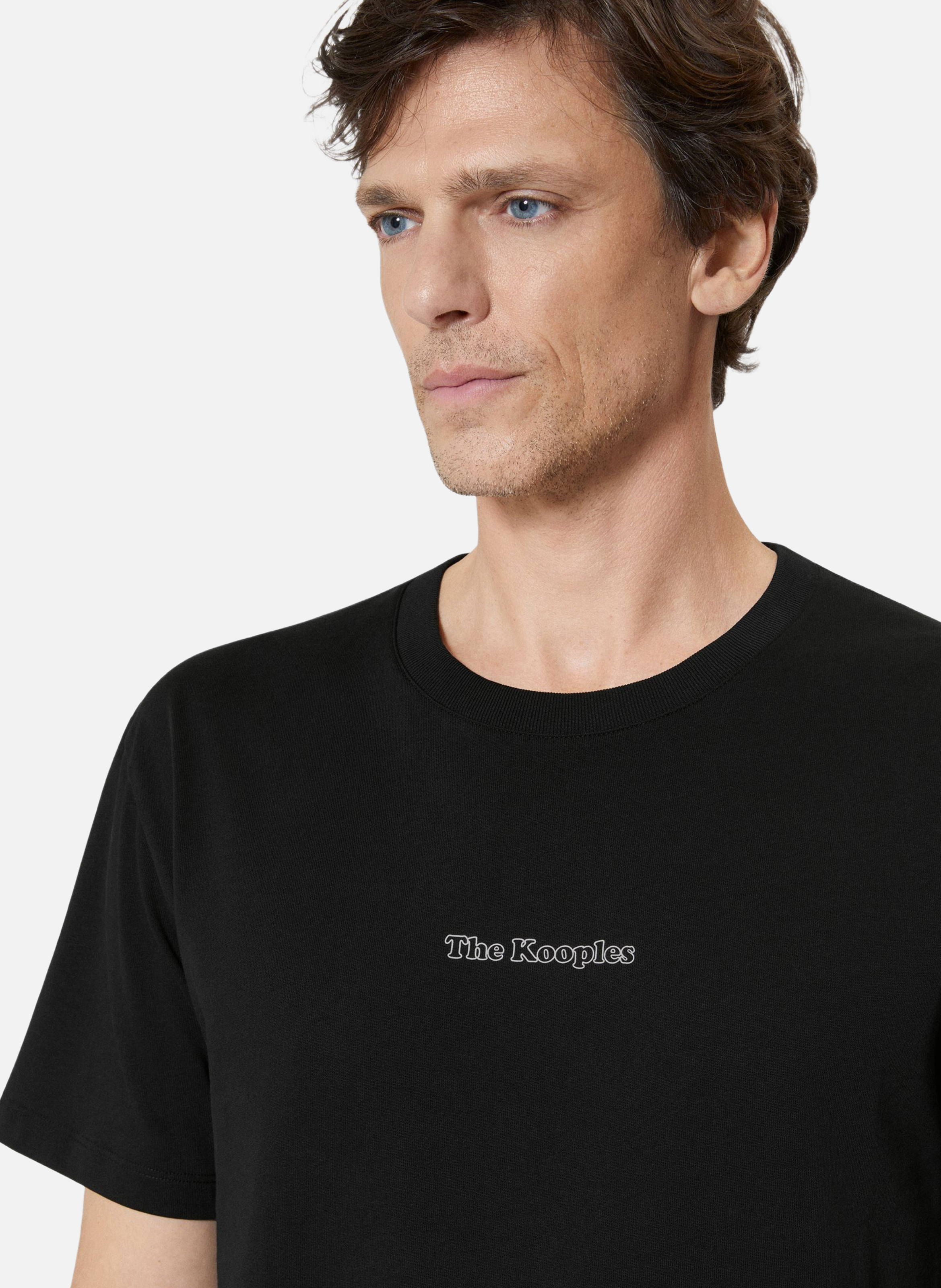 T-shirt avec logo détouré THE KOOPLES Noir